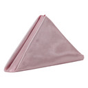 20 Inch Satin Cloth Napkins Dusty Rose