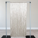 Velvet 14ft x 60" Drape with 4 inch pocket Ivory