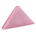 20 inch Polyester Cloth Napkins Pink