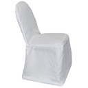 Polyester Banquet Chair Covers White