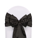 Satin Sashes Black