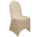 Spandex Banquet Chair Cover Champagne For Wholesale