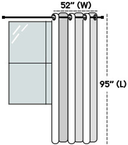 Drapes & Backdrop Panels - Blackout Polyester Curtains - Blackout ...