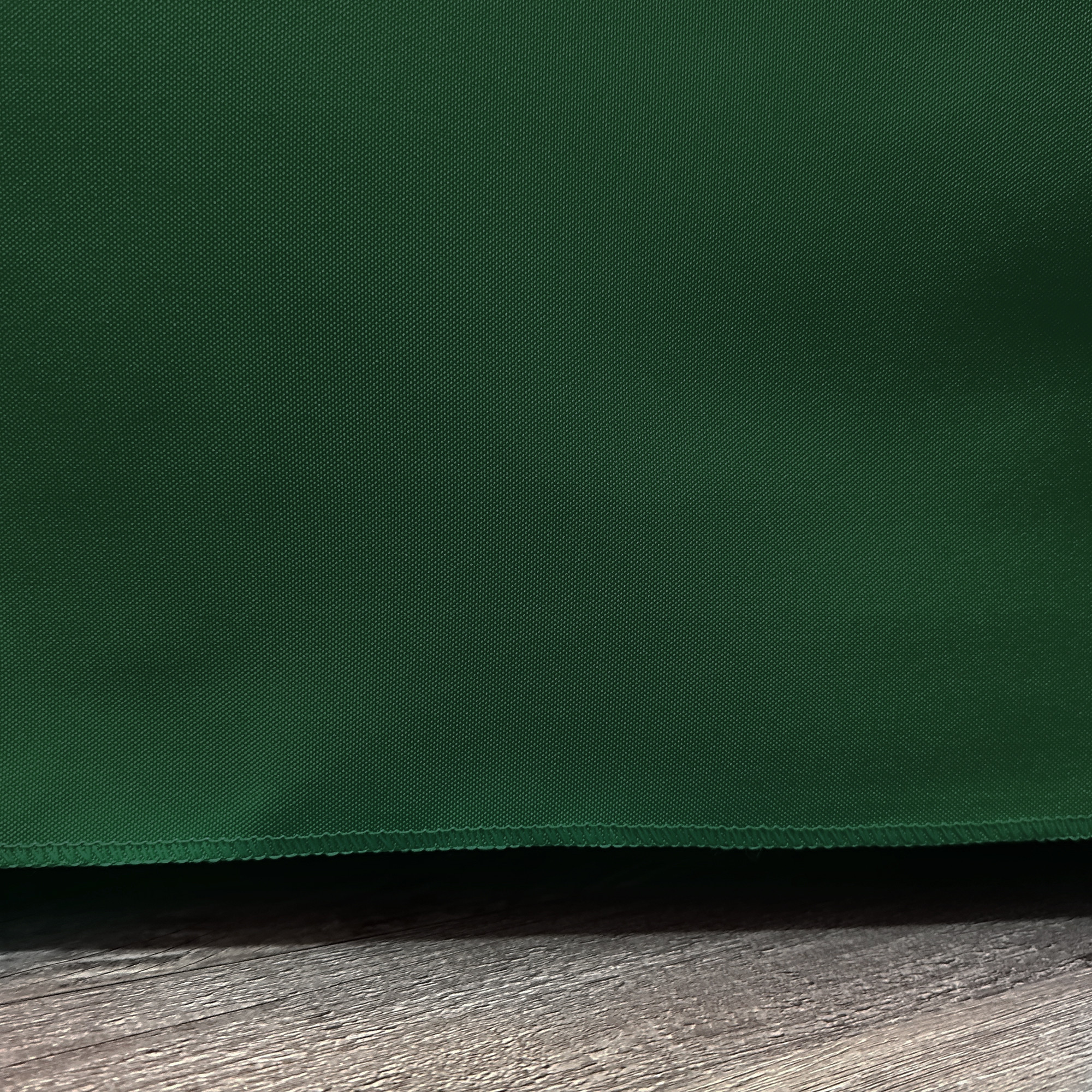 8 ft. Fitted Polyester Tablecloth Rectangular Hunter Green hem