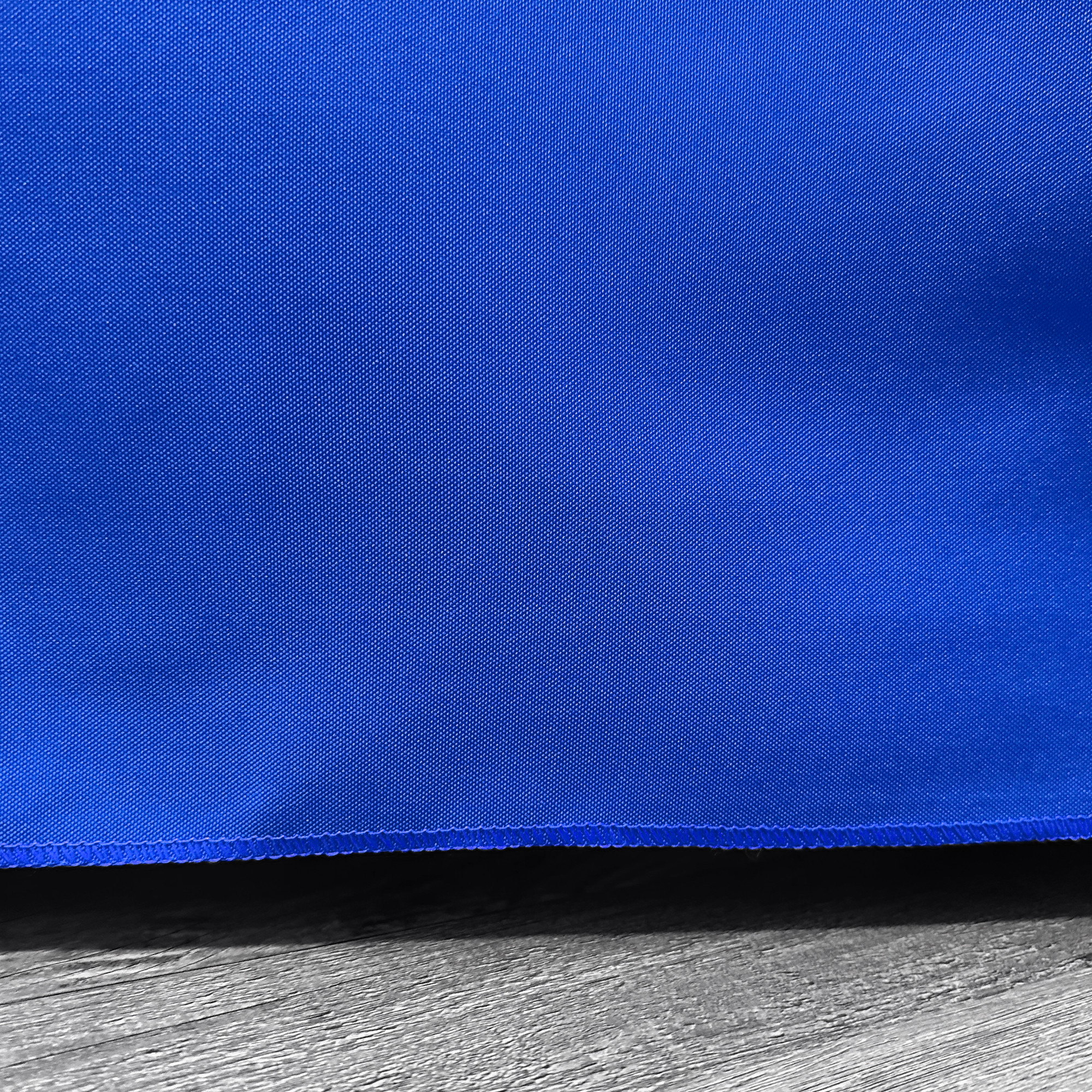 8 ft. Fitted Polyester Tablecloth Rectangular Royal Blue hem