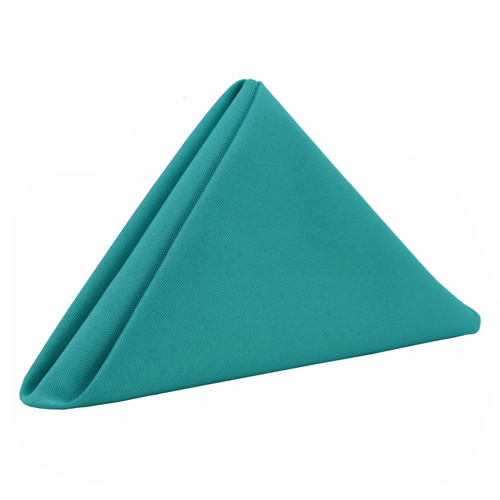 20 inch Polyester Cloth Napkins Teal