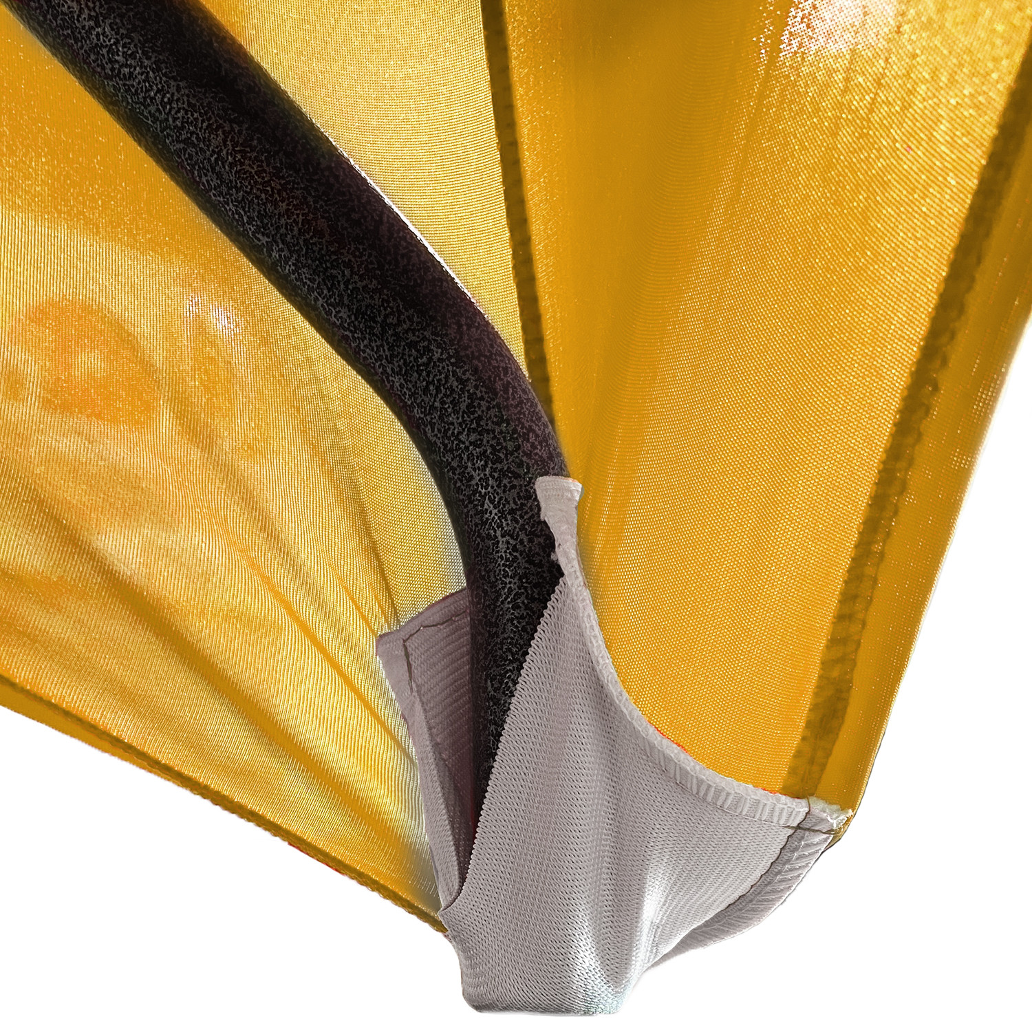 Stretch Spandex 8 ft Rectangular Table Cover Gold Foot Pocket