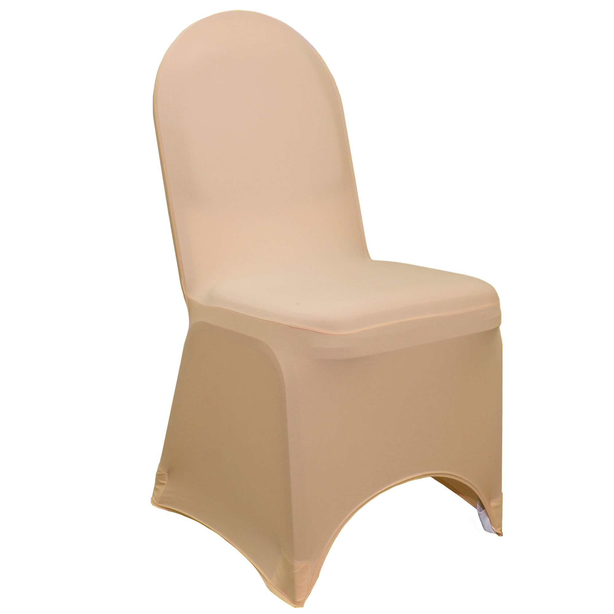 Stretch Spandex Banquet Chair Cover Peach | YCC Linens