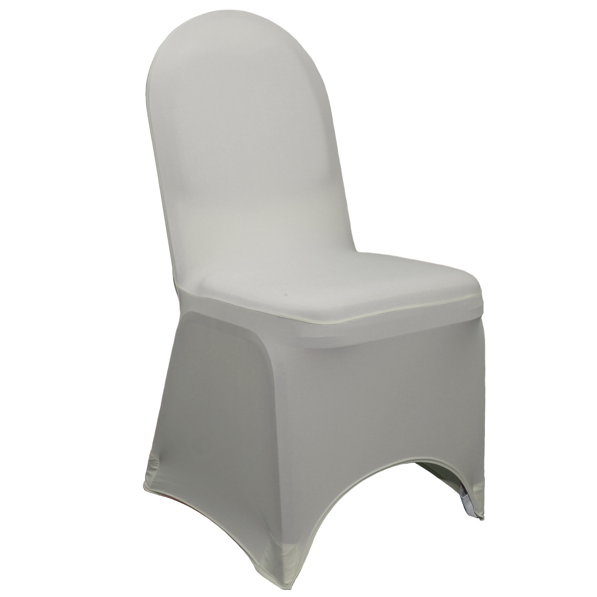 Wholesale Stretch Spandex Banquet Chair Cover Gray