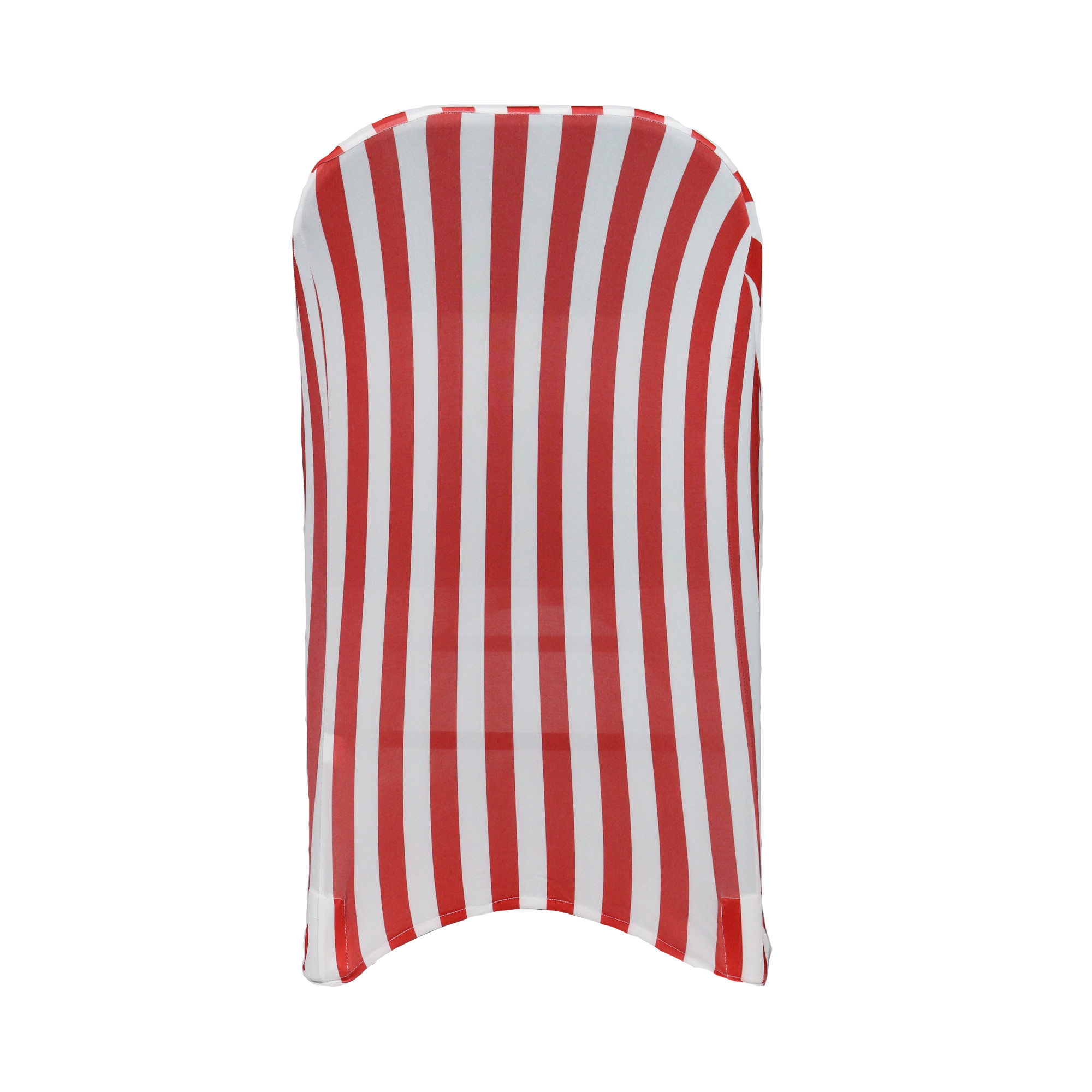 Spandex Folding Chair Covers Red/White For events