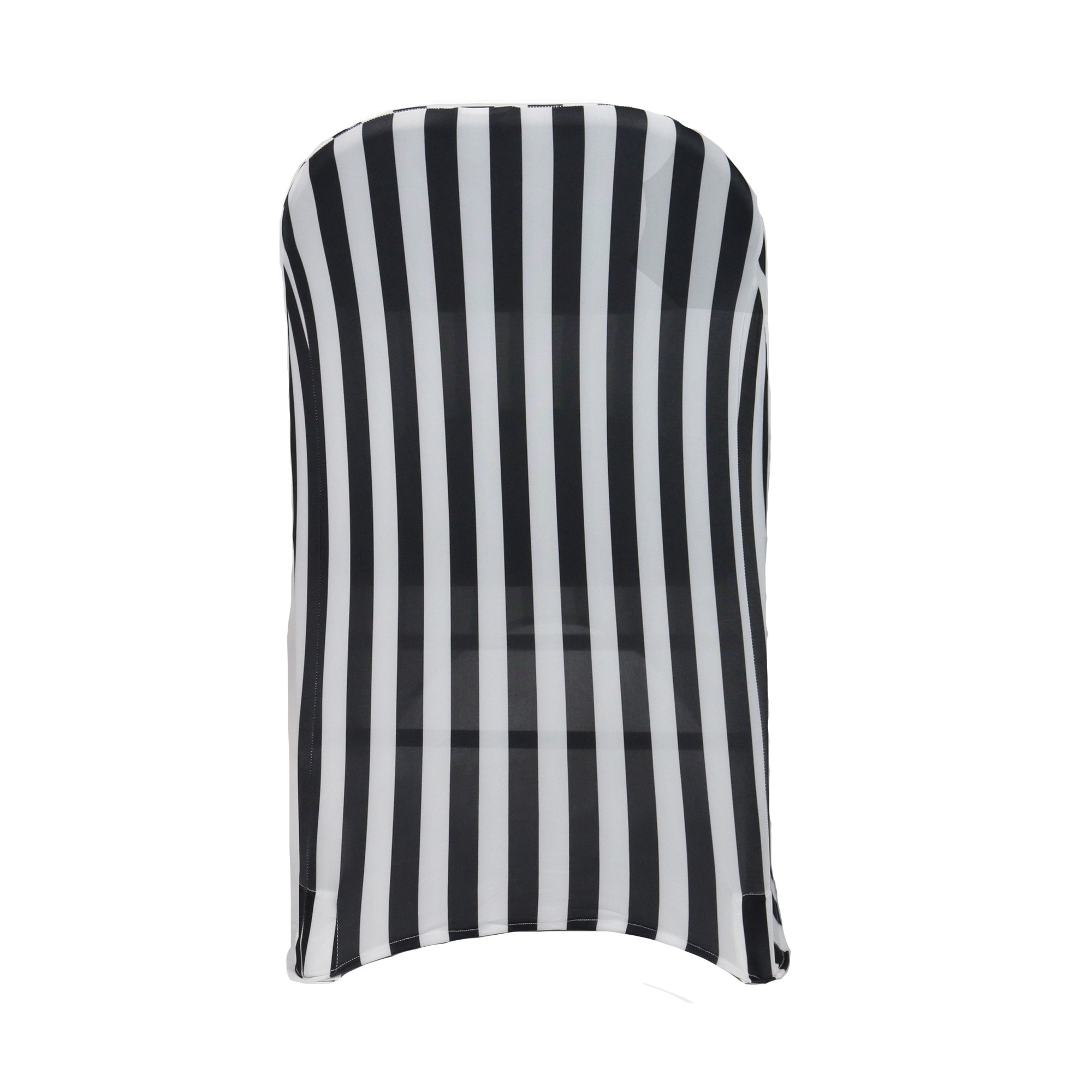 Spandex Folding Chair Covers black/White For Weddings