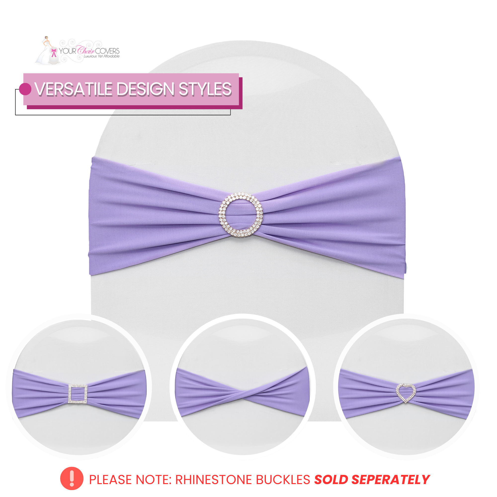 lavender spandex band designs