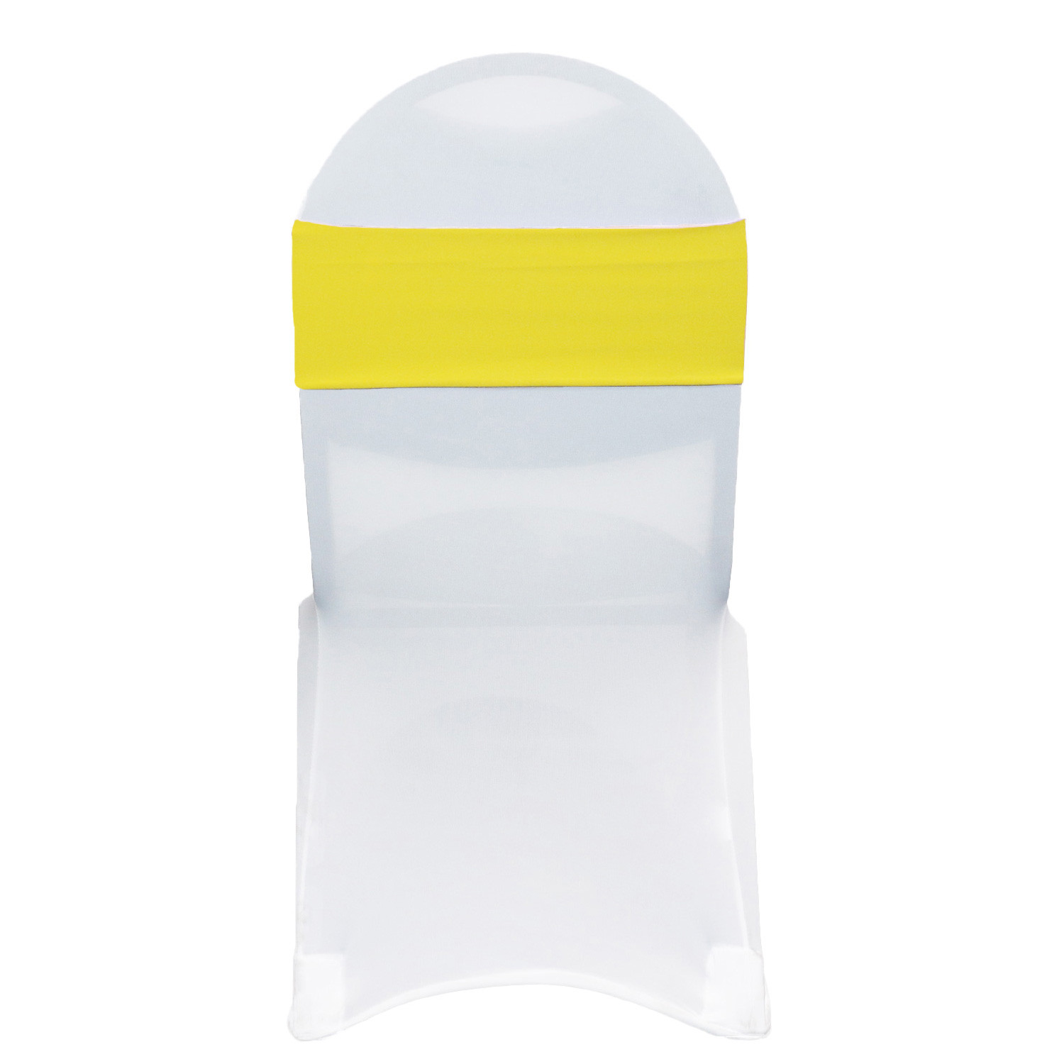 Spandex Chair Bands Yellow
