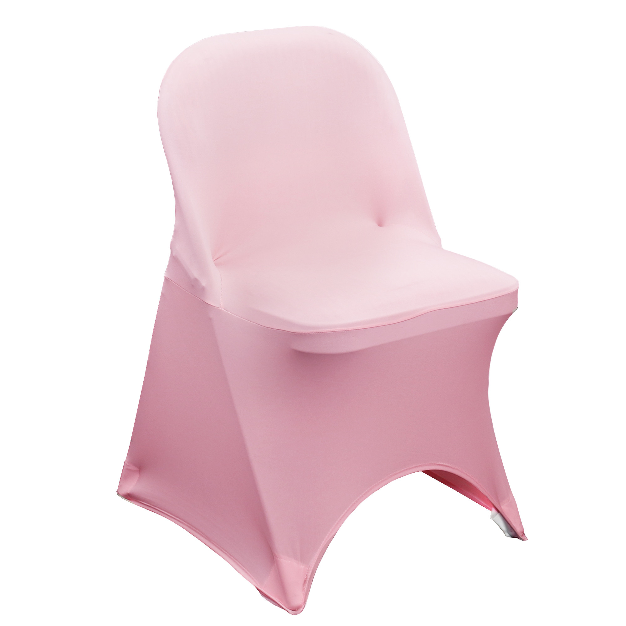 Stretch Spandex Folding Chair Cover Pink