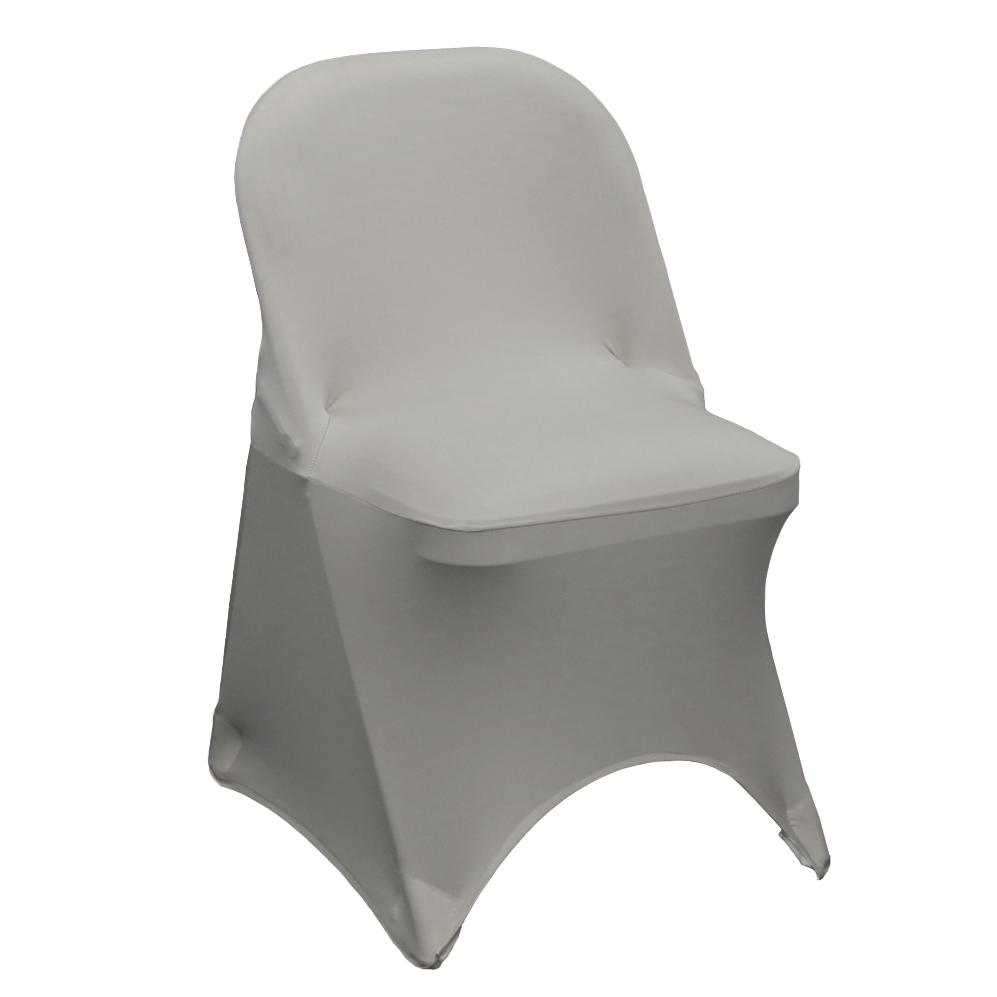 Stretch Spandex Folding Chair Cover Gray