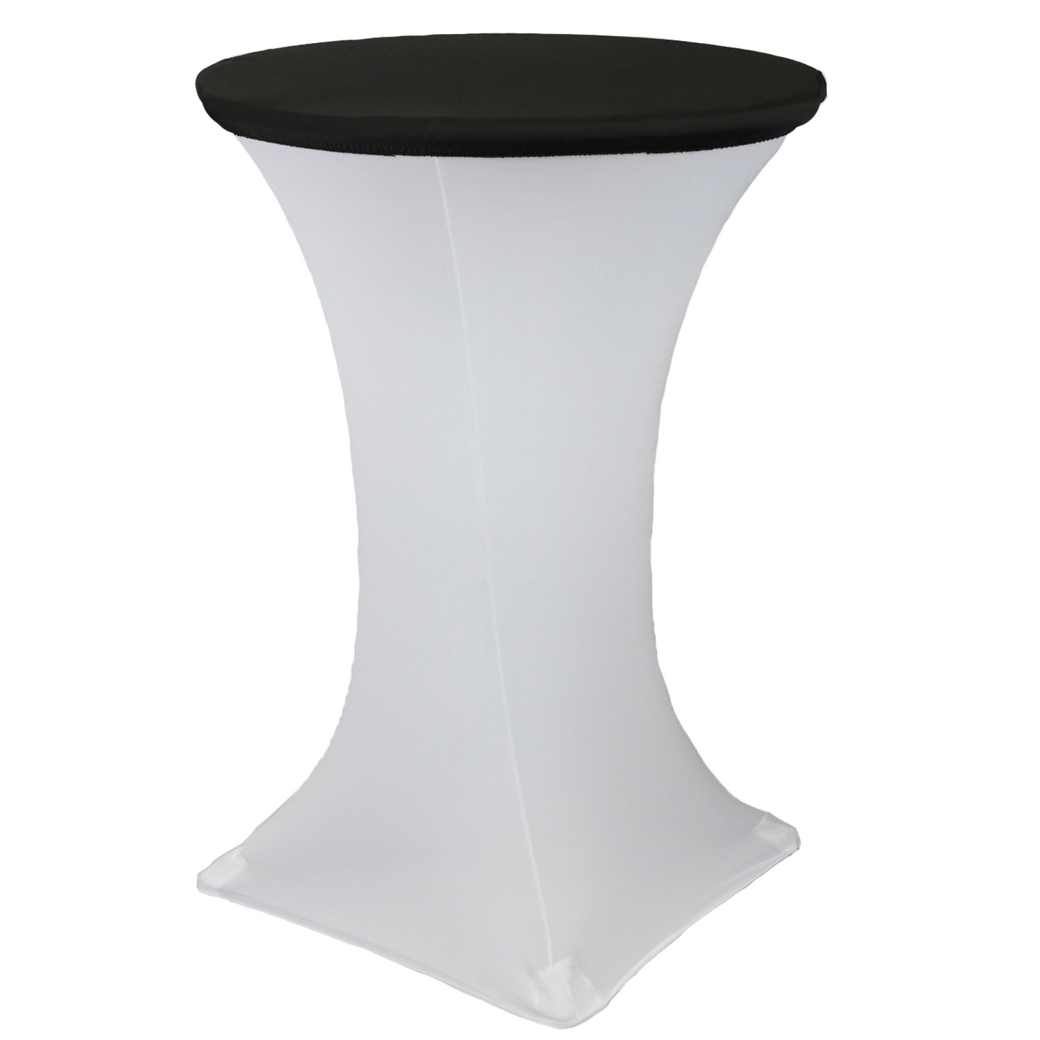  30" Stretch Spandex Table Topper/Cap Black