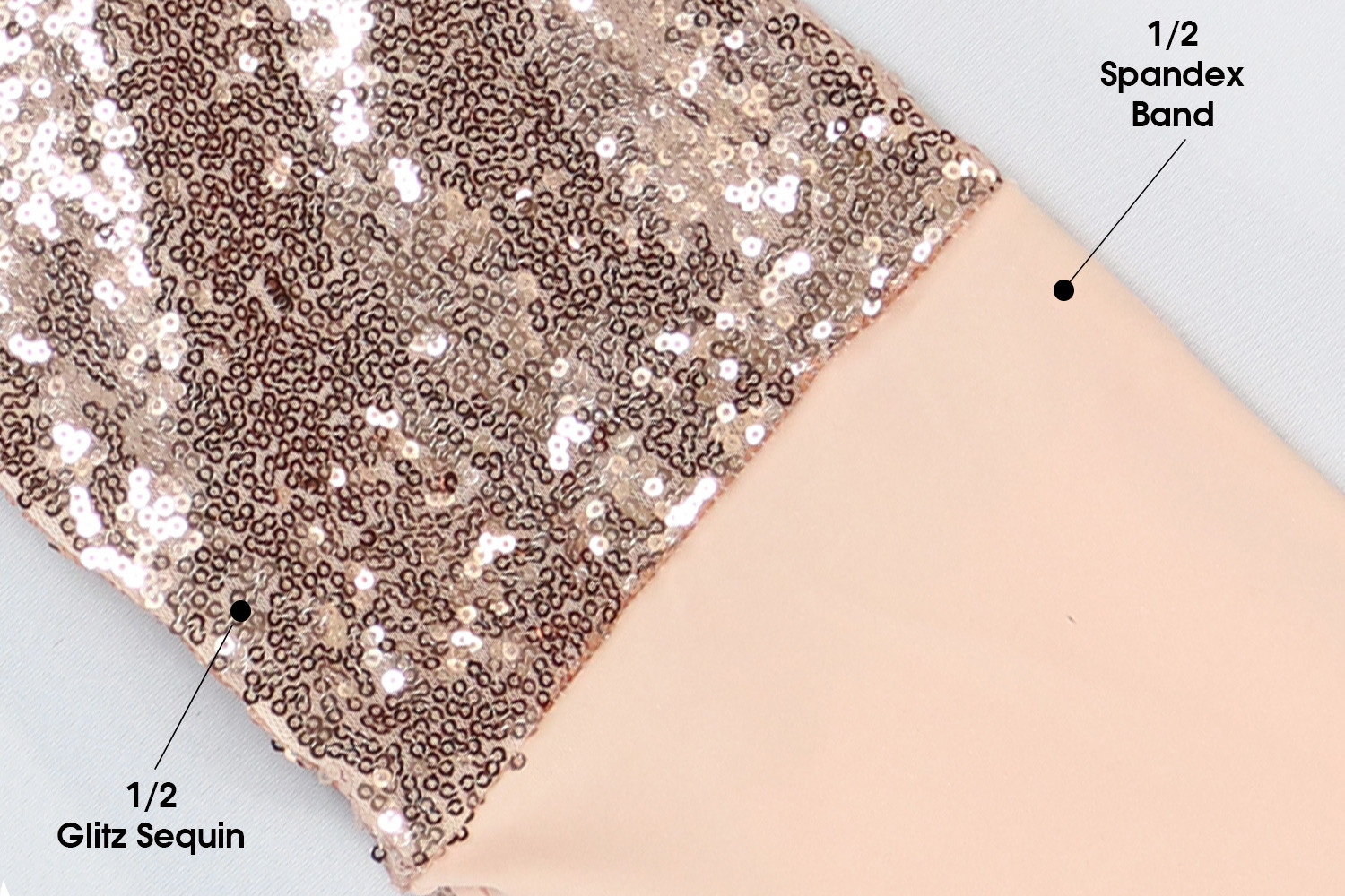Glitz Sequin Blush Swatch