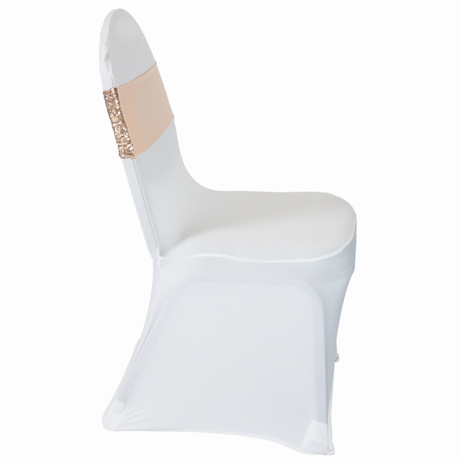 10 Pack Stretch Spandex Glitz Sequin Bands Blush Wholesale 