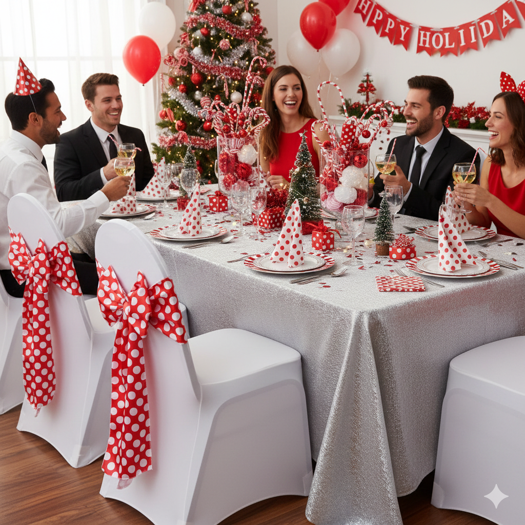 satin sashes for holiday parties