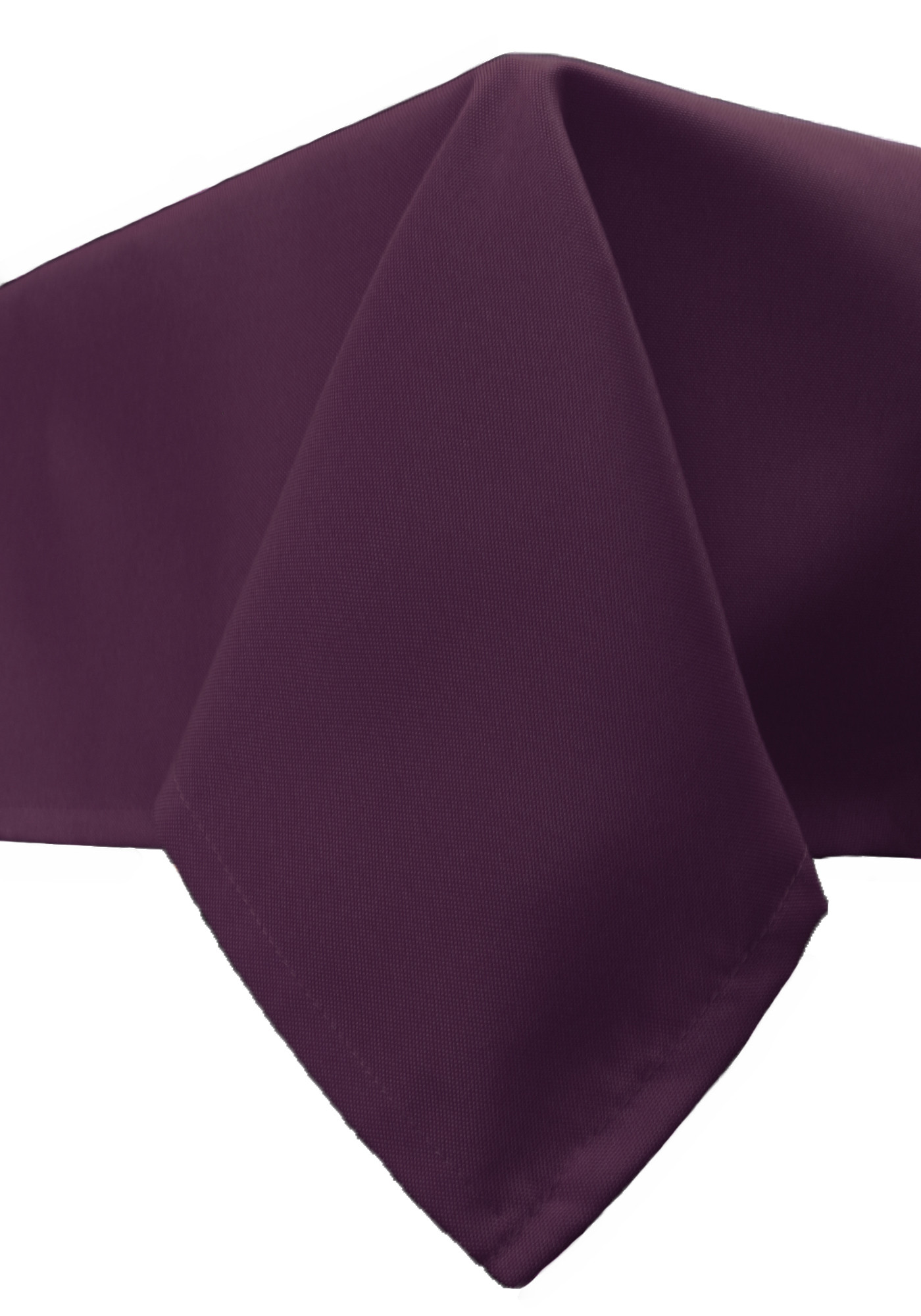 60 x 126 inch Rectangular Polyester Tablecloths Black