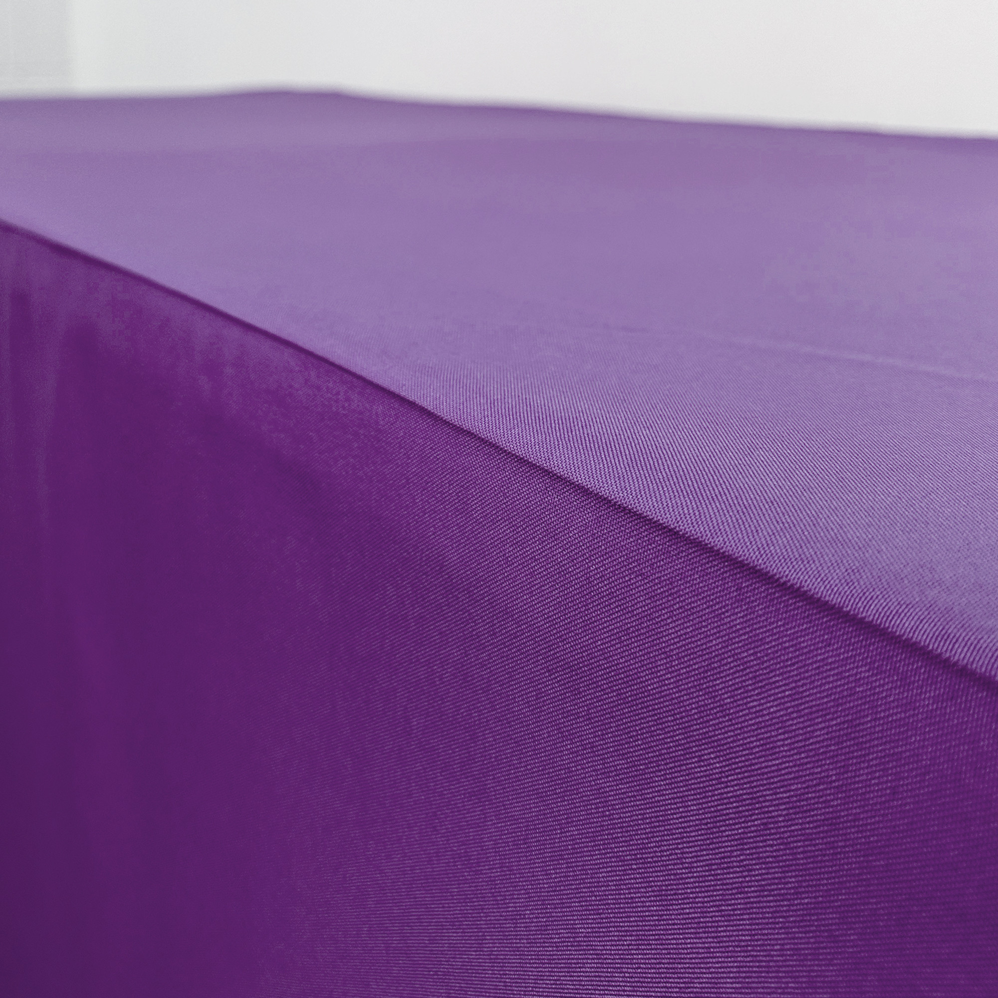 6 ft Fitted Polyester Tablecloth Rectangular Purple seam