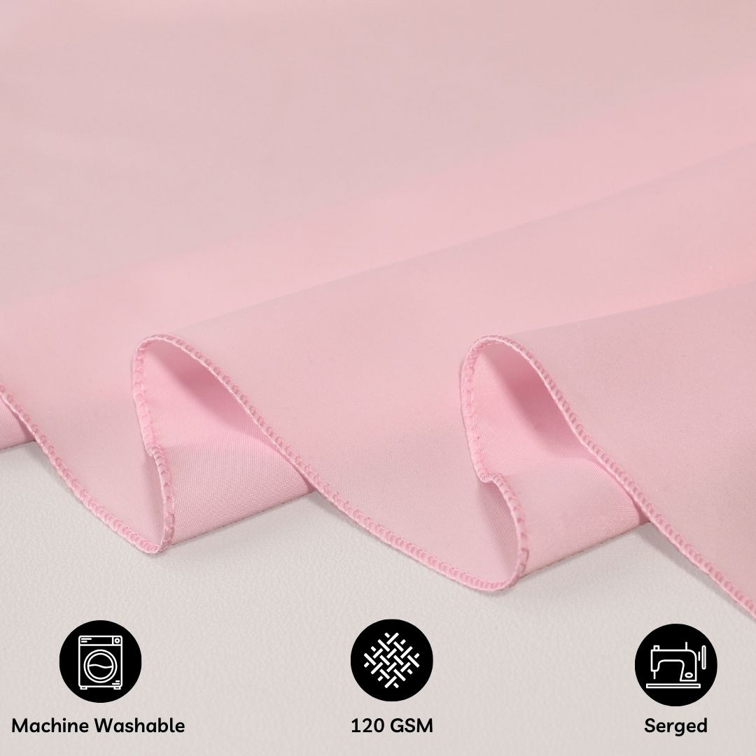 120 Inch Round L'amour Tablecloth Pink features