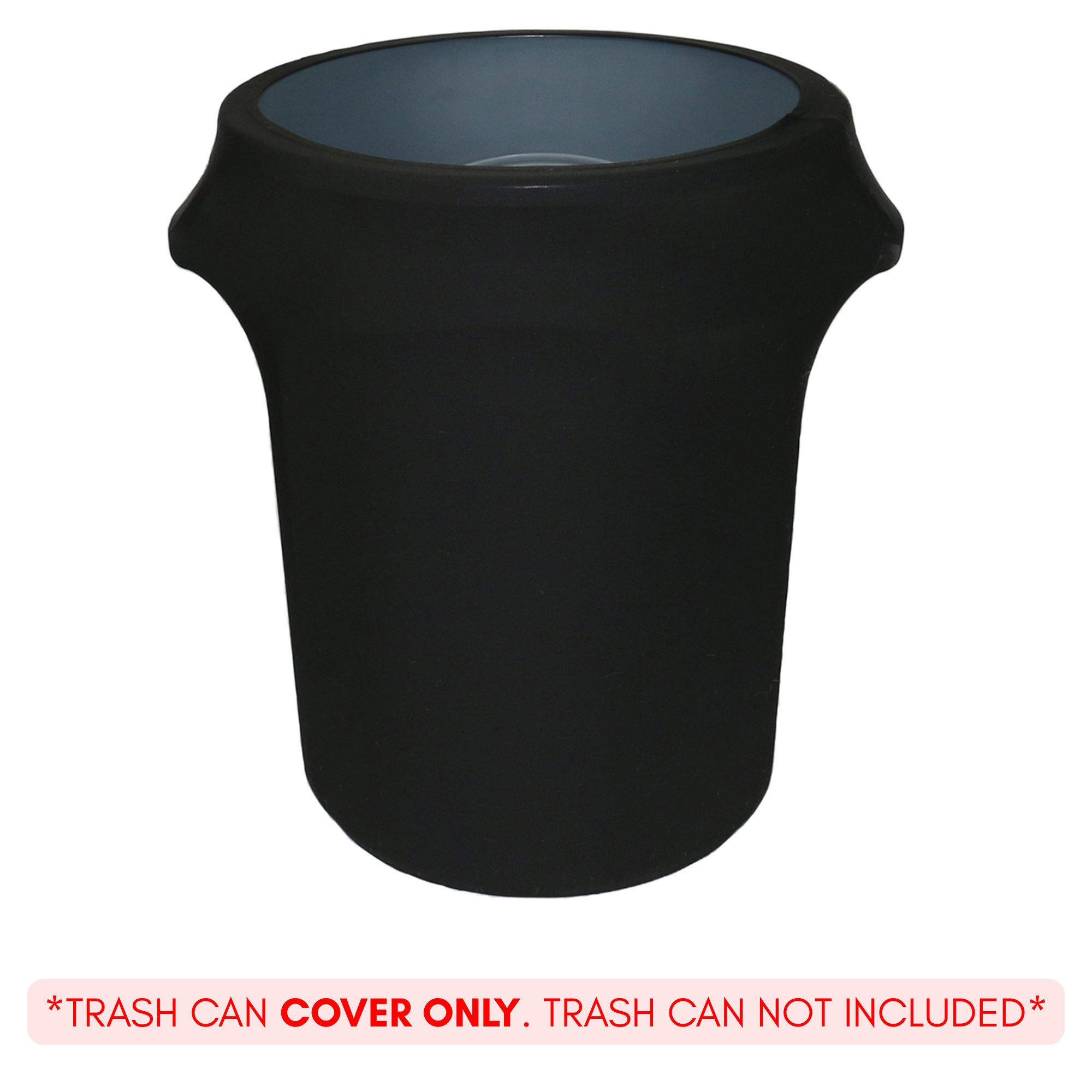 32 Gallon Spandex Trash Can/Waste Container Cover Navy Blue | YCC