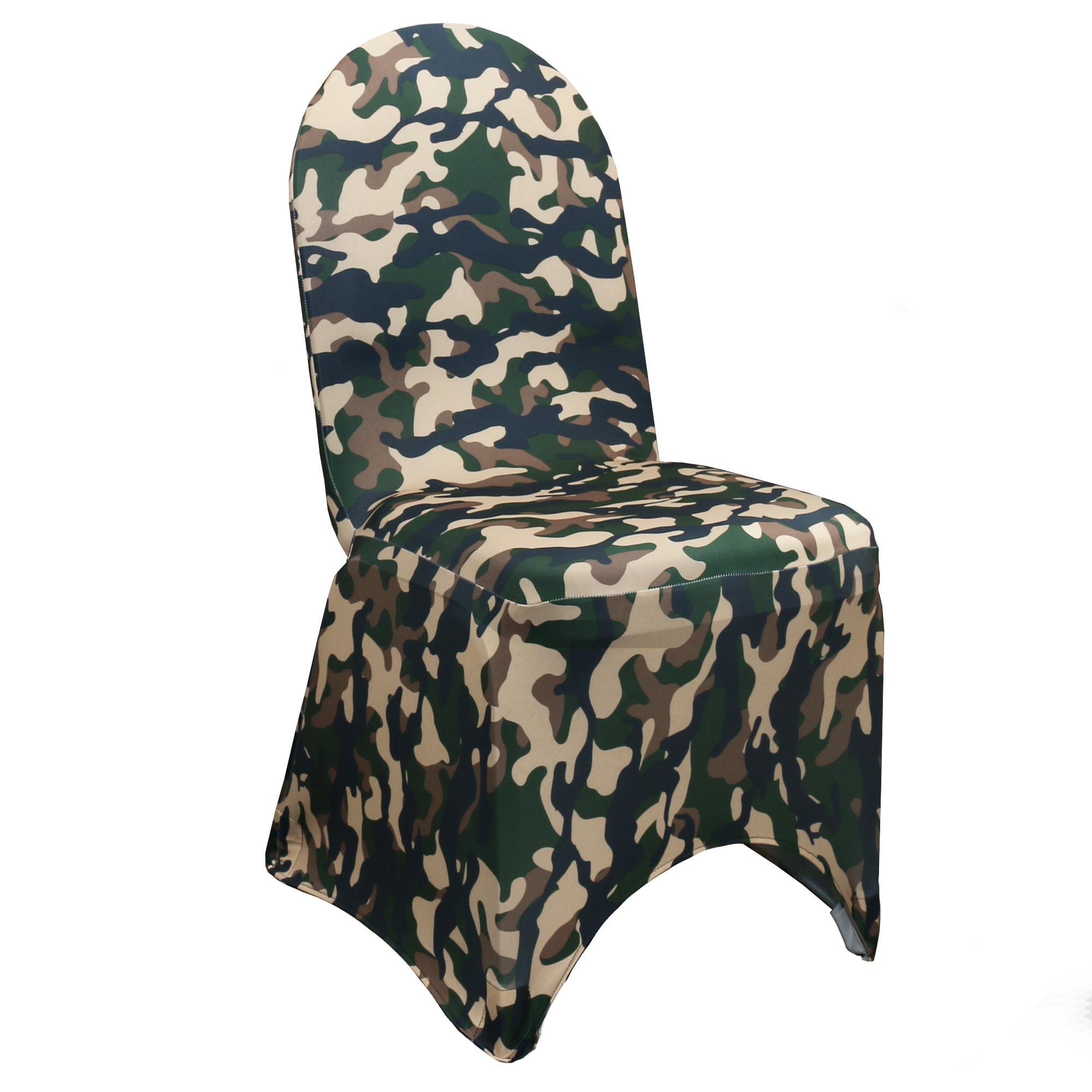 Stretch Spandex Banquet Chair Cover Camo