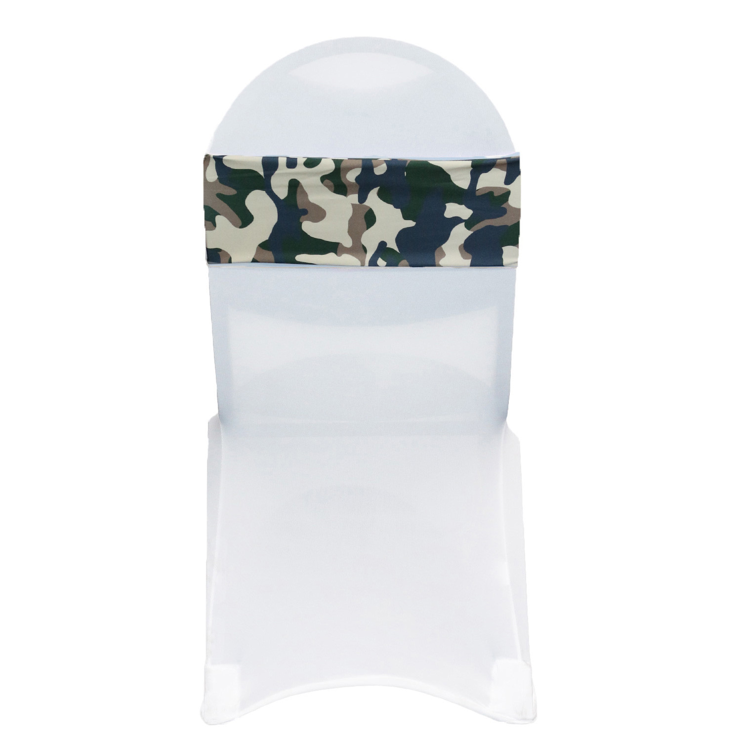 10 Pack Stretch Spandex Chair Bands Camo