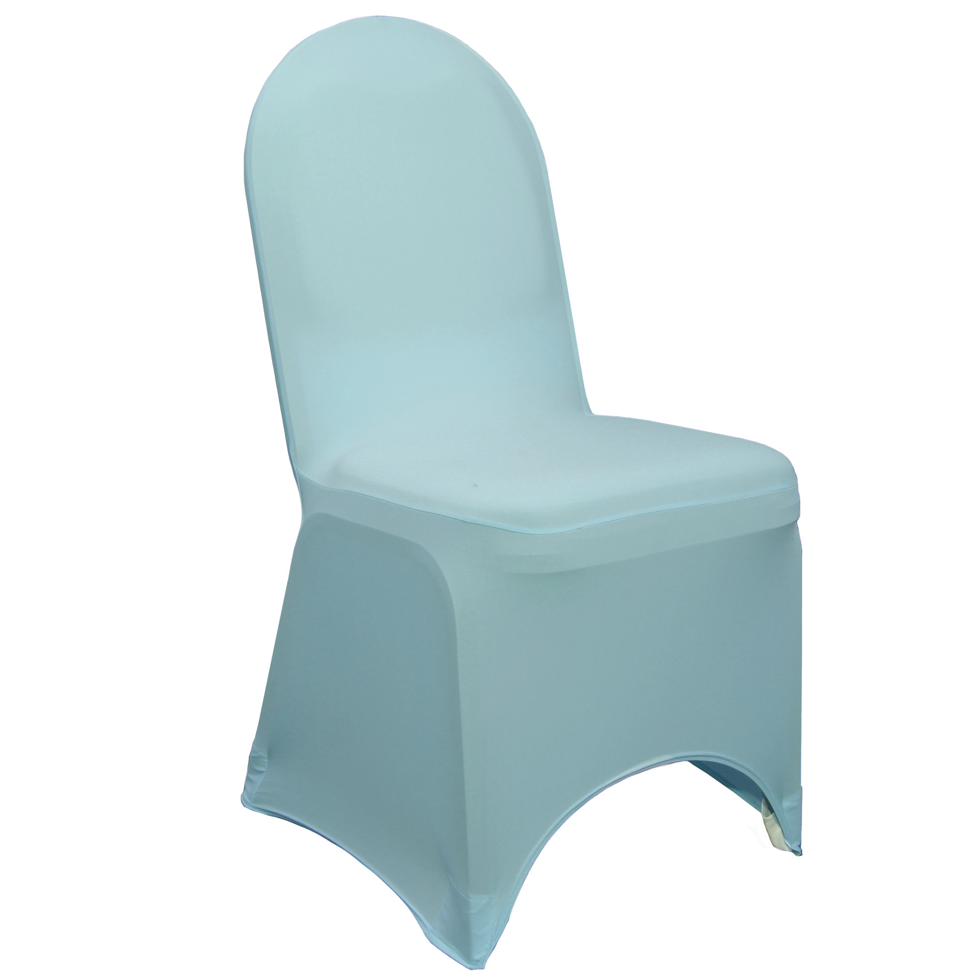 Stretch Spandex Banquet Chair Cover Dusty Blue | YCC Linens