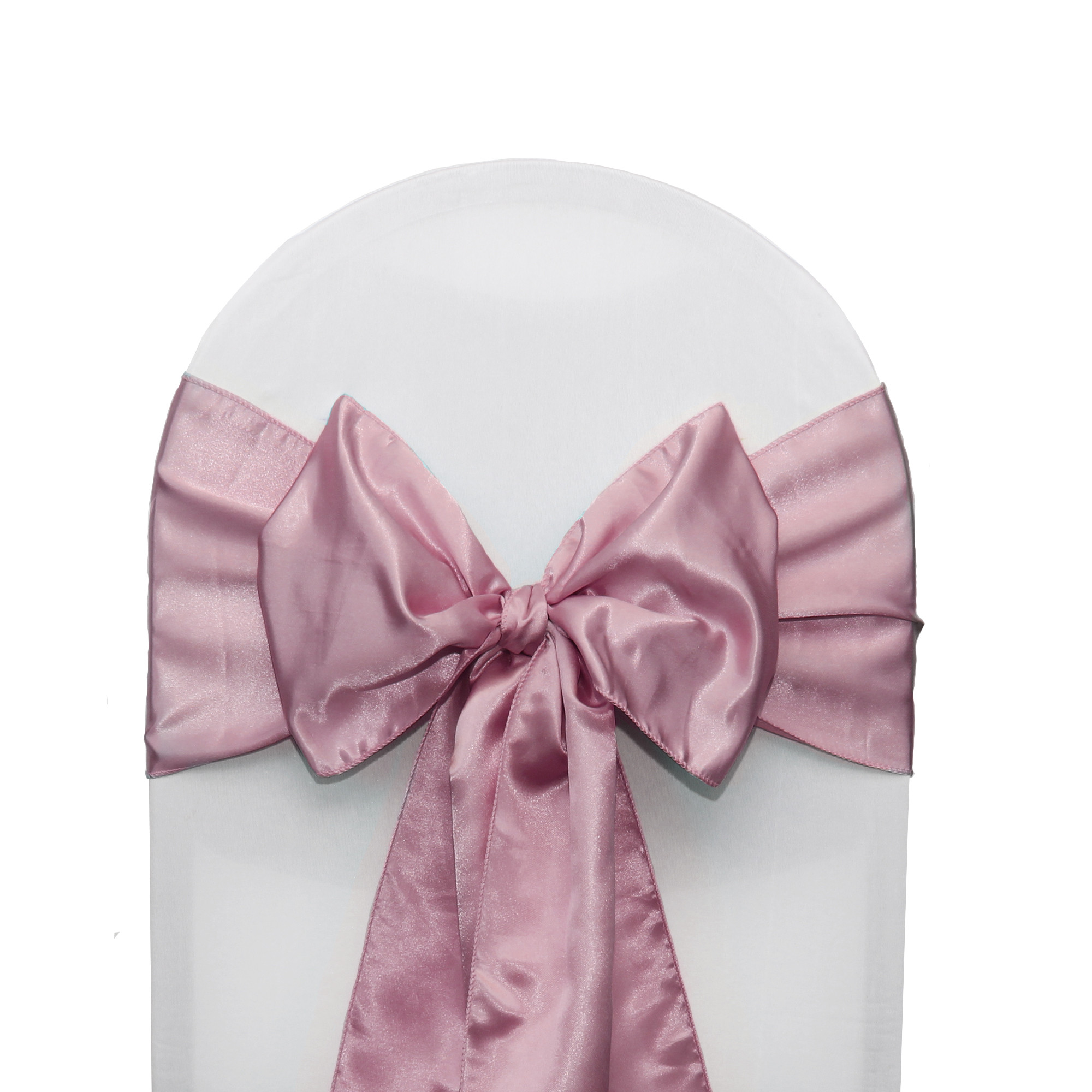 Satin Sashes Dusty Rose