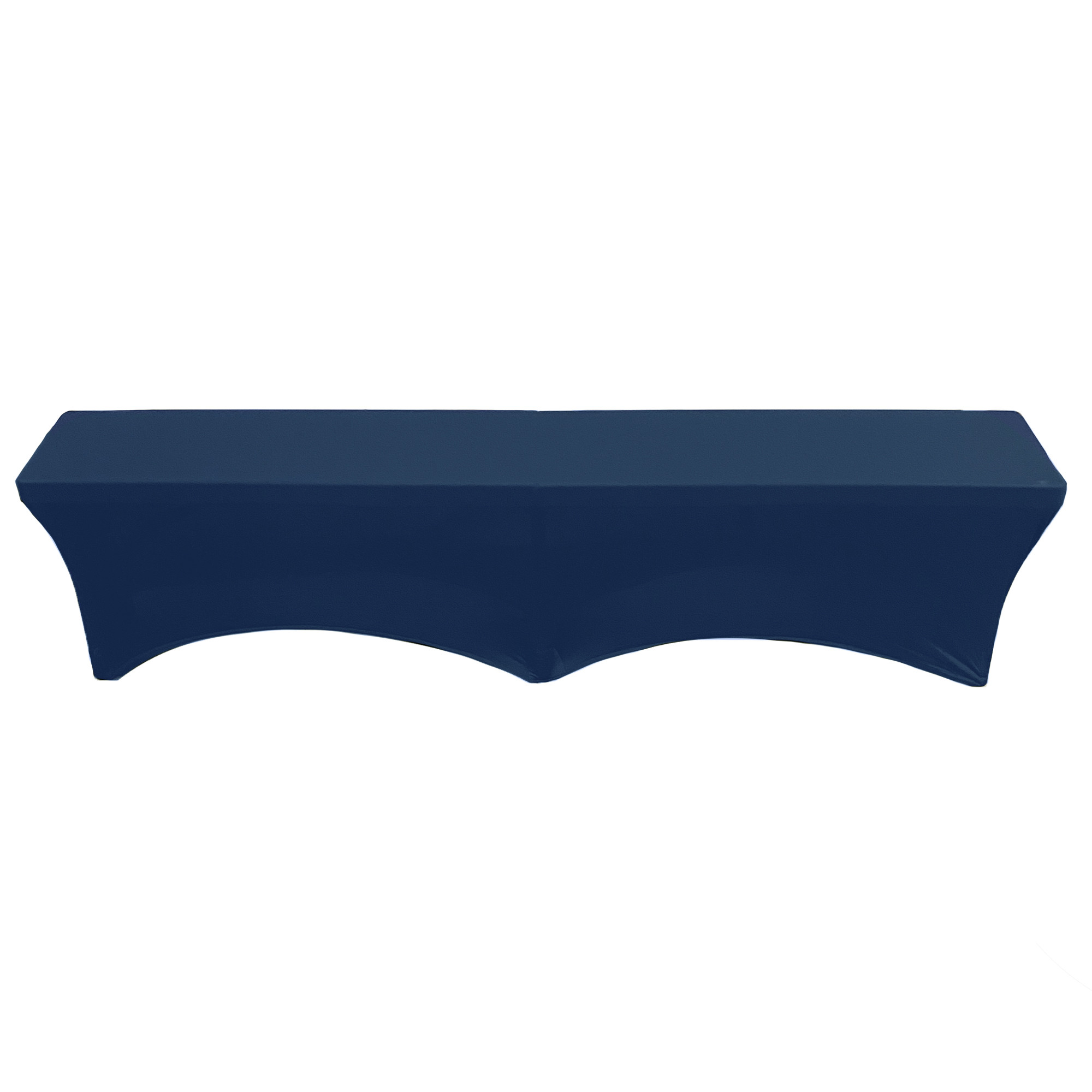 Stretch Spandex 6 ft. Lifetime Folding Bench Cover Navy Blue