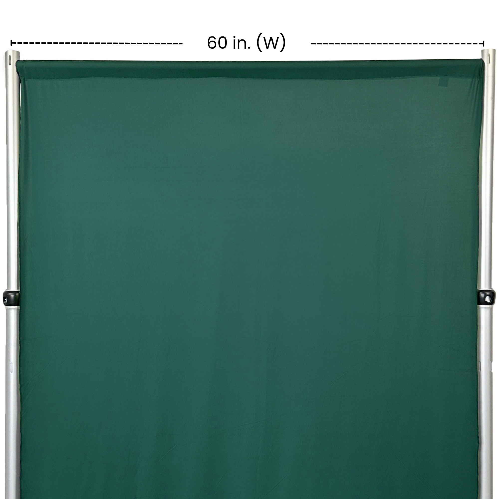 Stretch Spandex 8ft x 60" Drape/Backdrop Hunter Green width