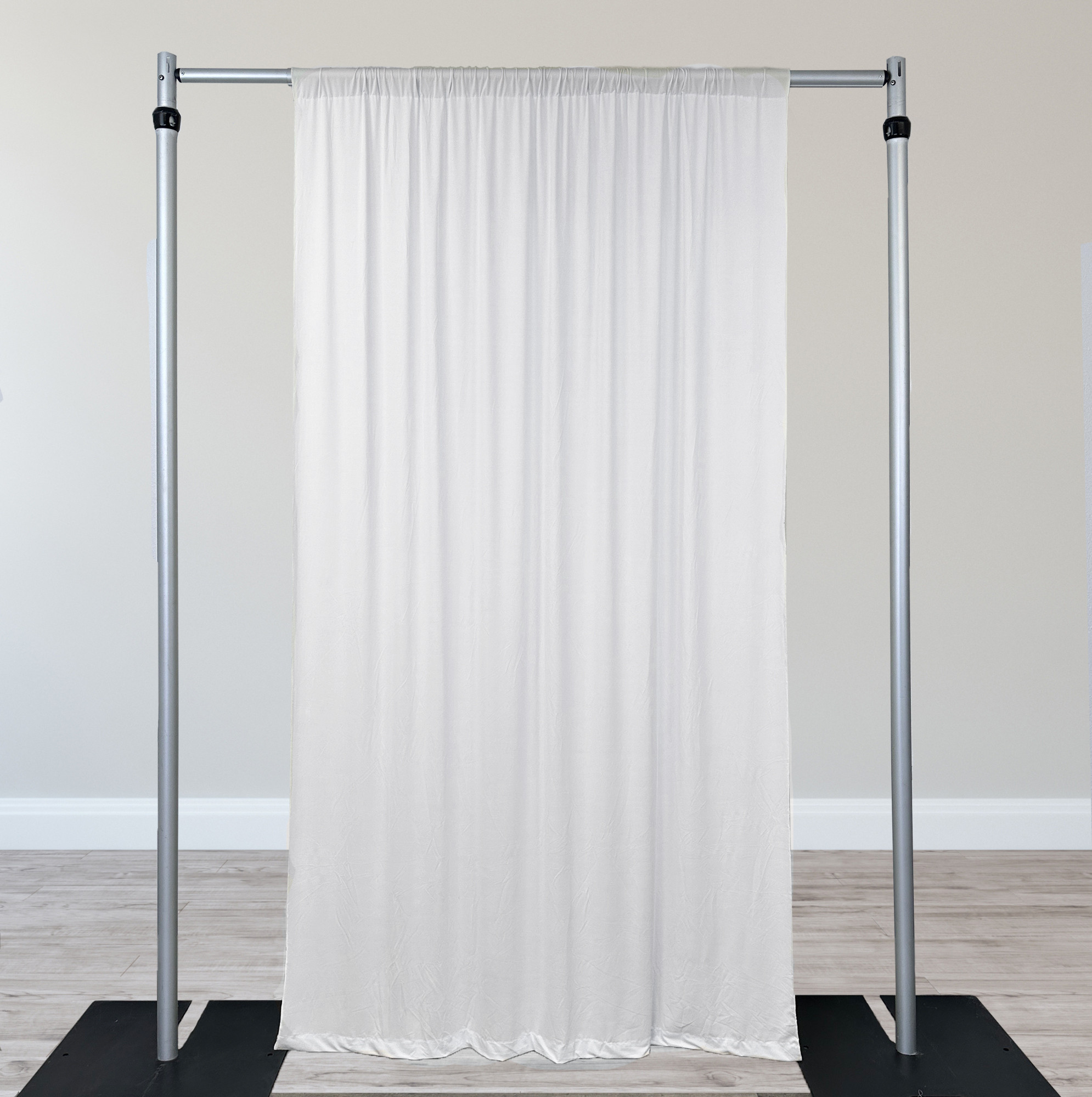 Stretch Spandex 8ft x 60" Drape/Backdrop White