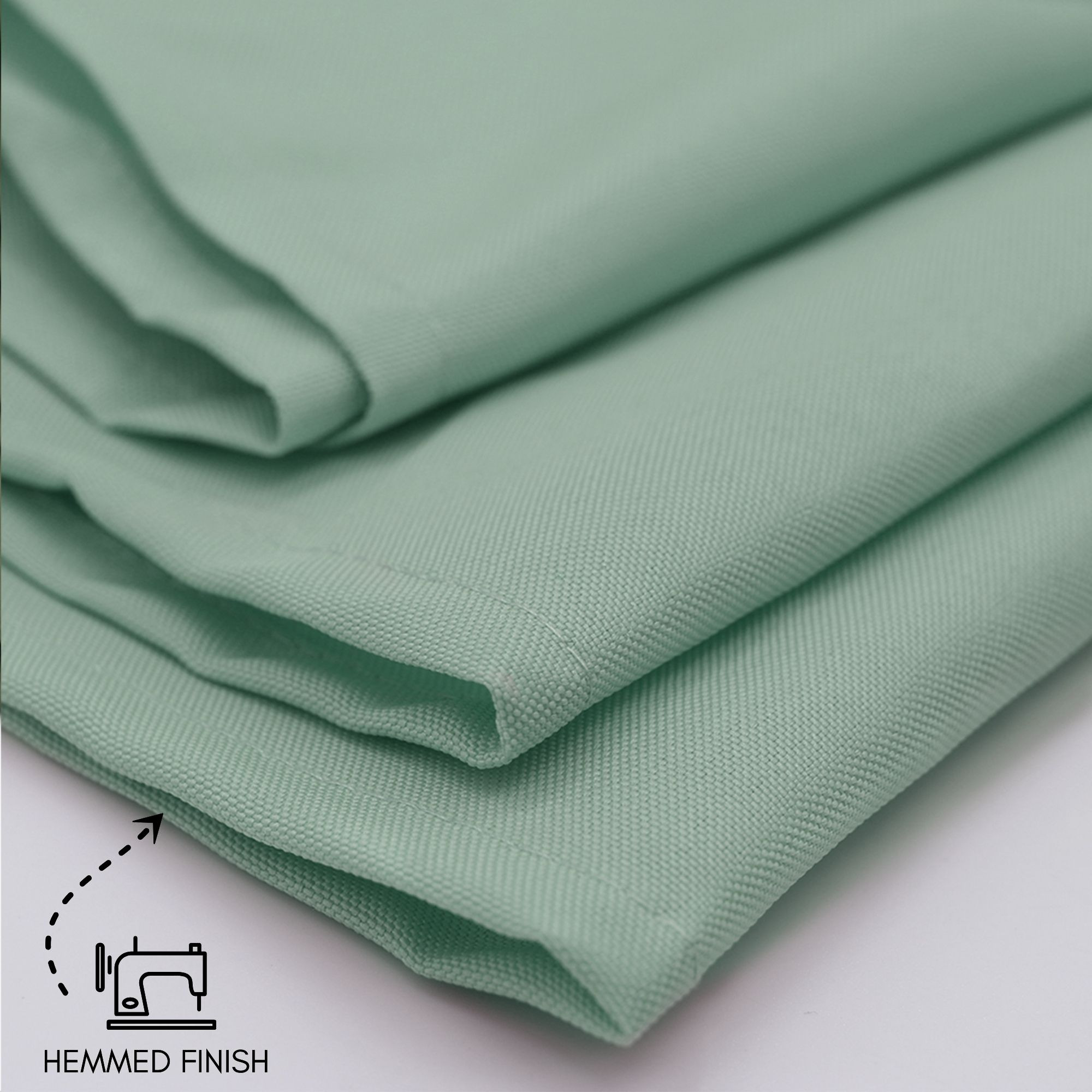 90 x 132 inch Rectangular Polyester Tablecloths Tiffany Hem