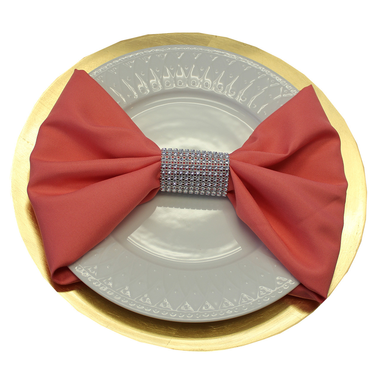 Rhinestone Diamond Napkin Holder, other view