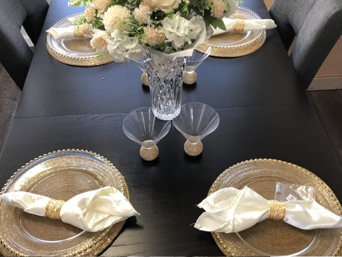 ivory wedding napkins