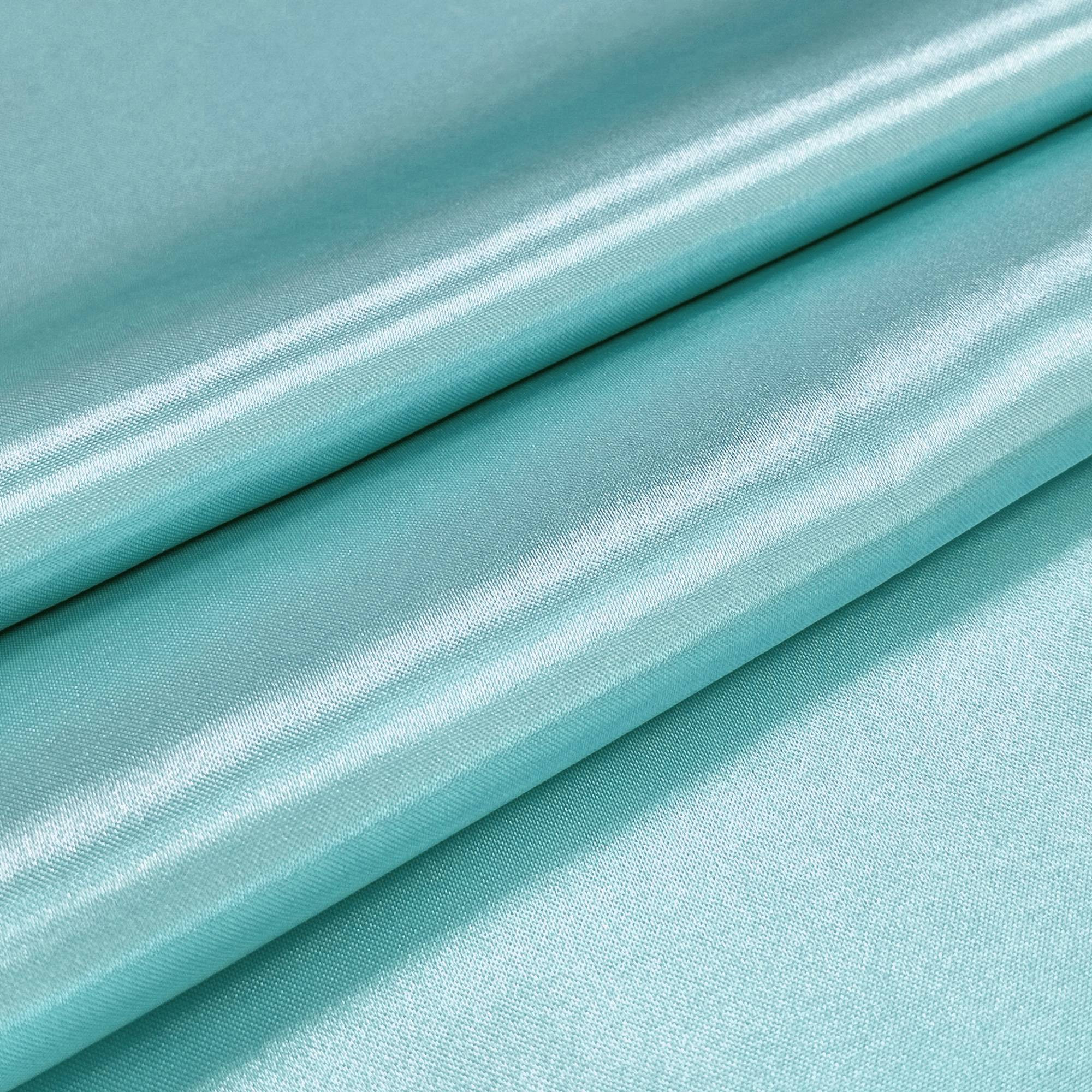 10 Pack 20 Inch Satin Cloth Napkins Turquoise swatch