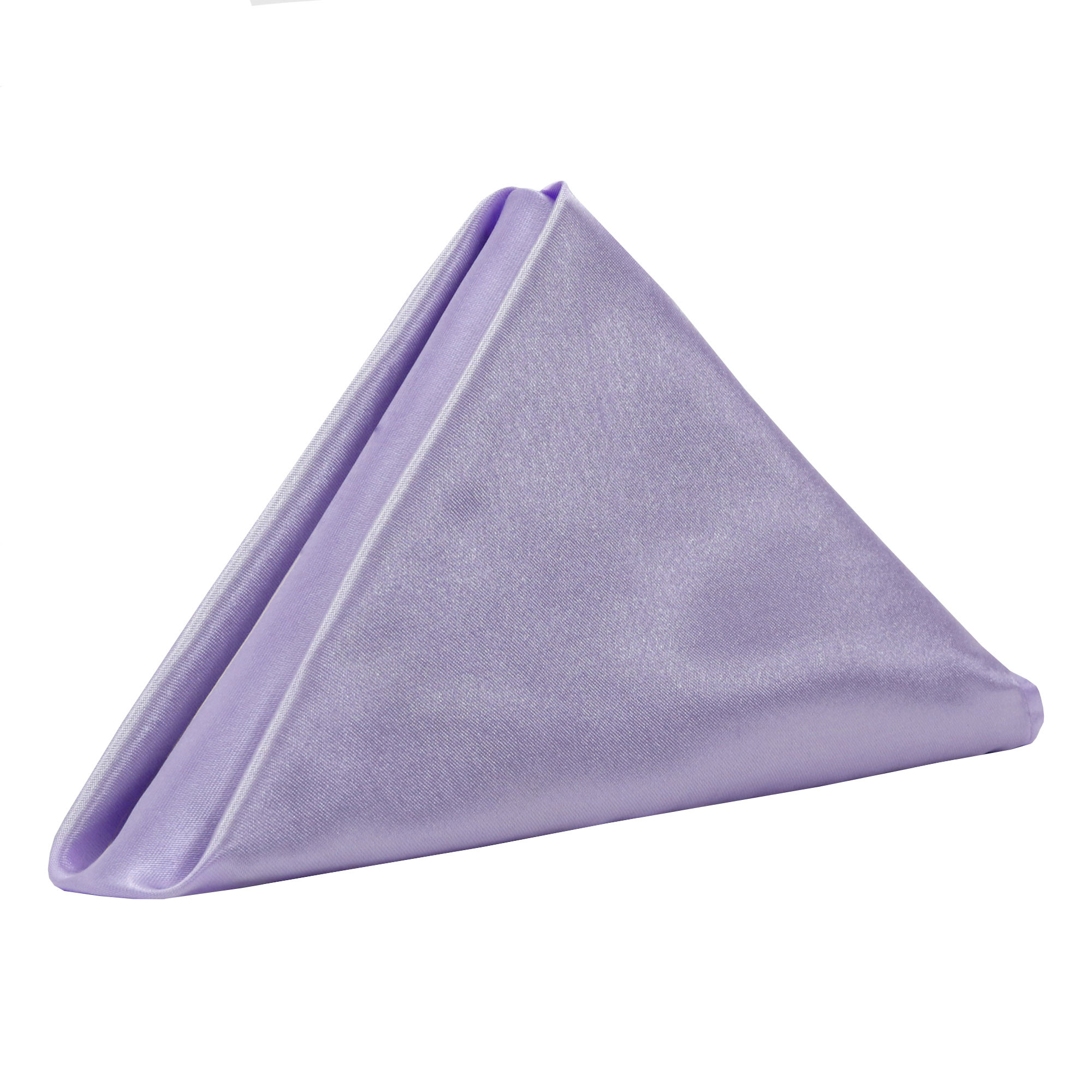 Satin Cloth Napkins Lavender