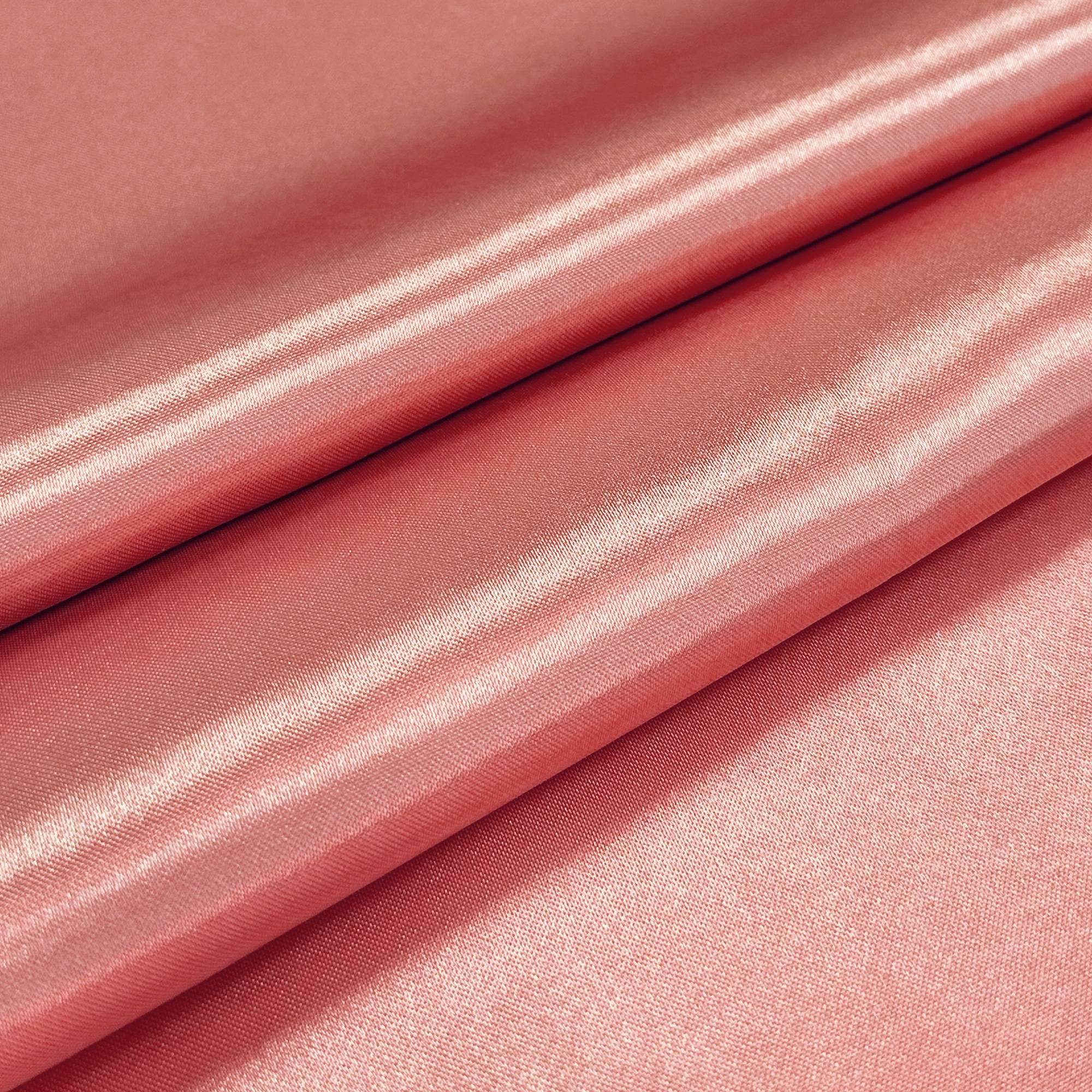 Satin Cloth Napkins Coral Swatch