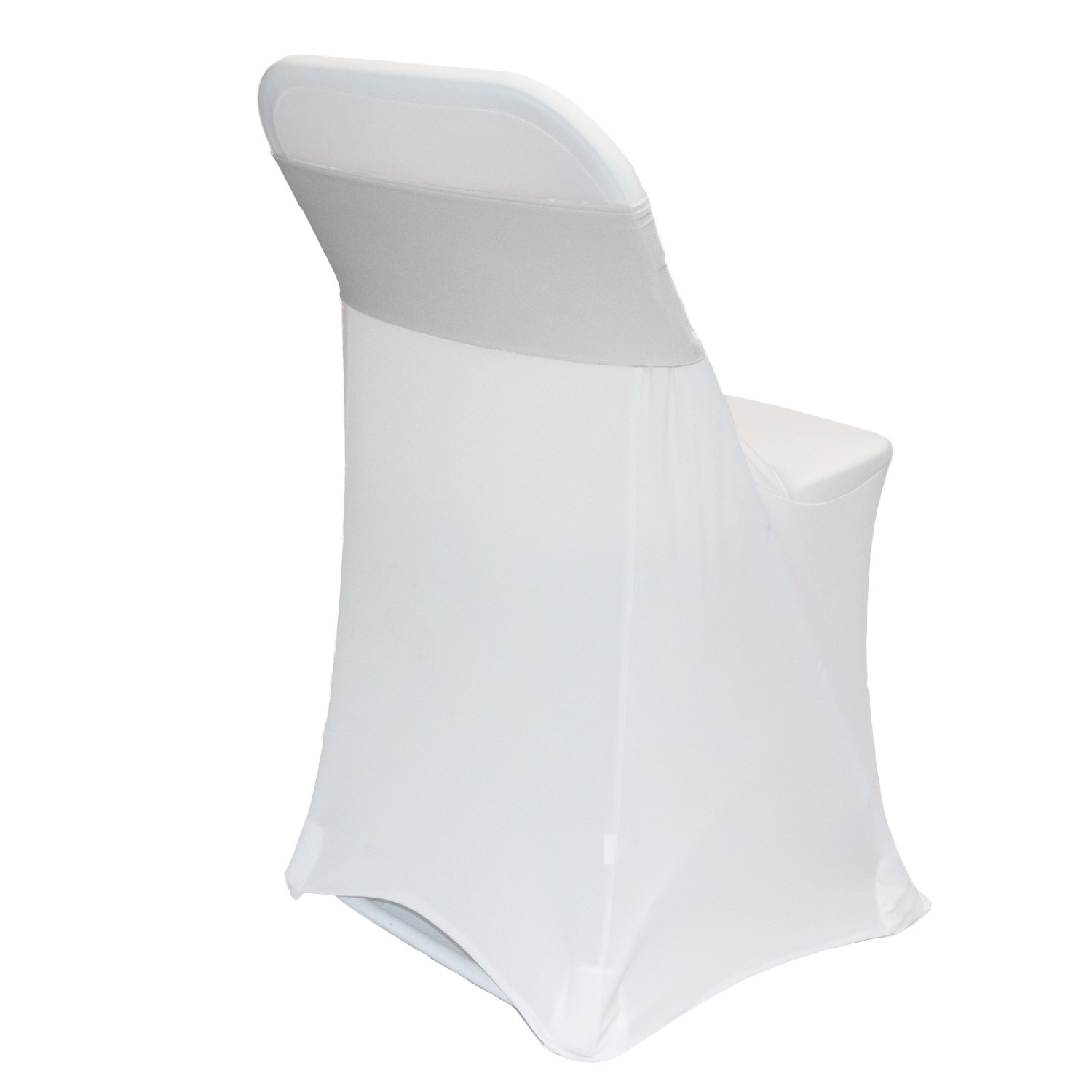 Spandex Chair Sashes Silver
