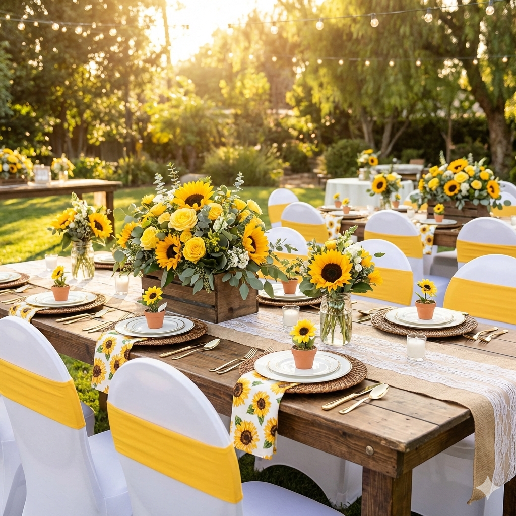 gold spandex chair bands for weddings and events