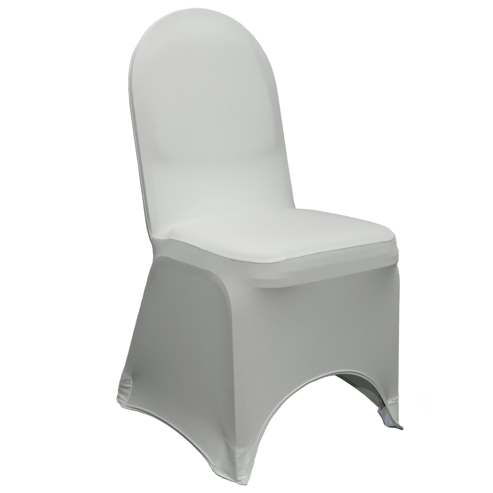 Silver Spandex Chair Covers | Los Angeles, California