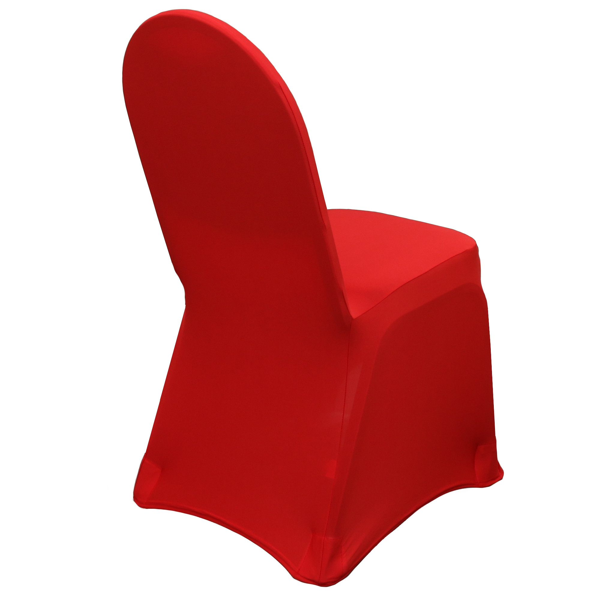 Spandex Banquet Chair Covers Red side
