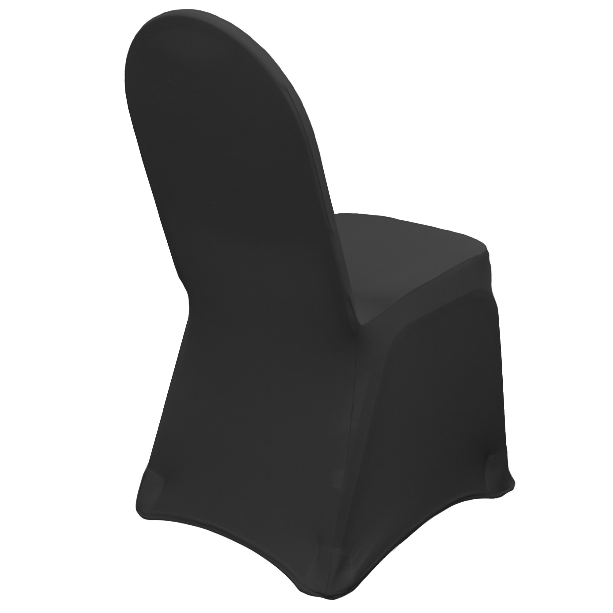 Spandex Banquet Chair Covers Black side
