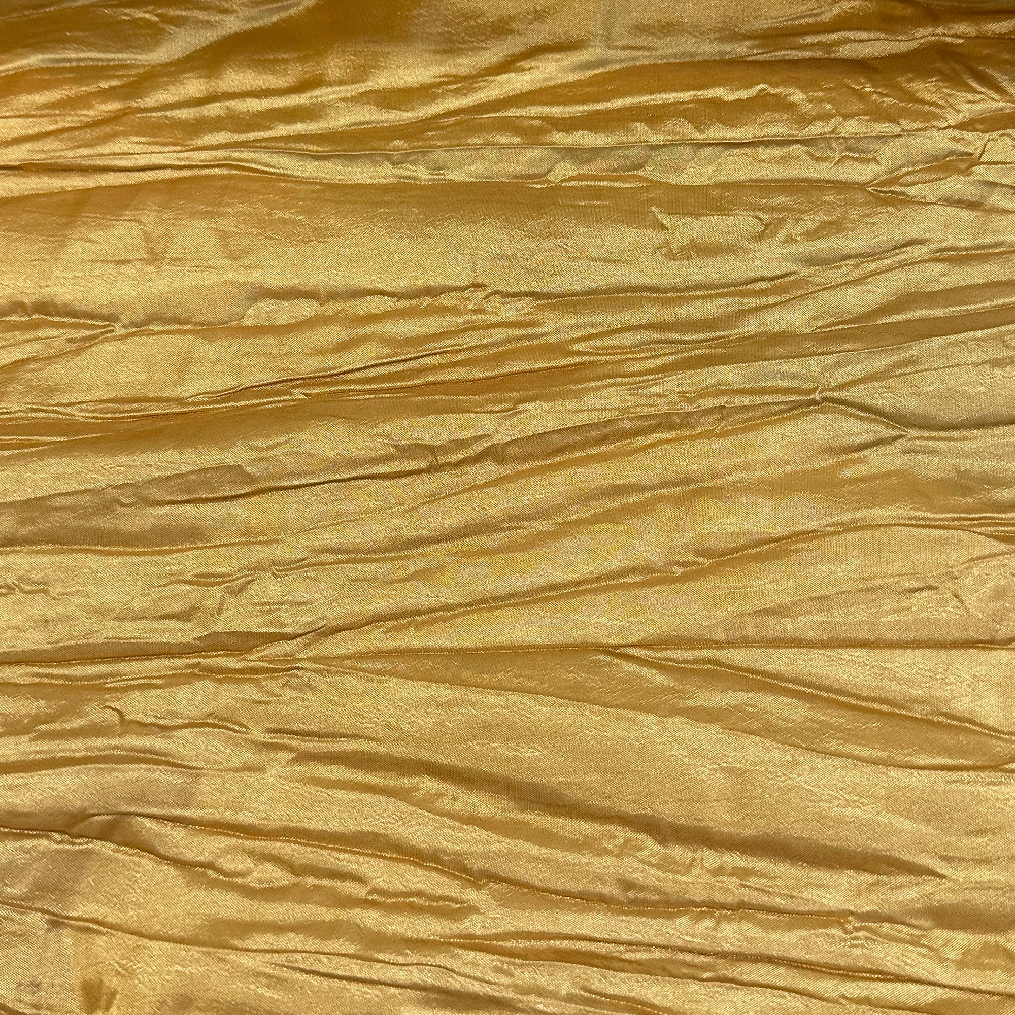 Gold Table Runners, Crinkle Taffeta Table Runner for Weddings Zoom
