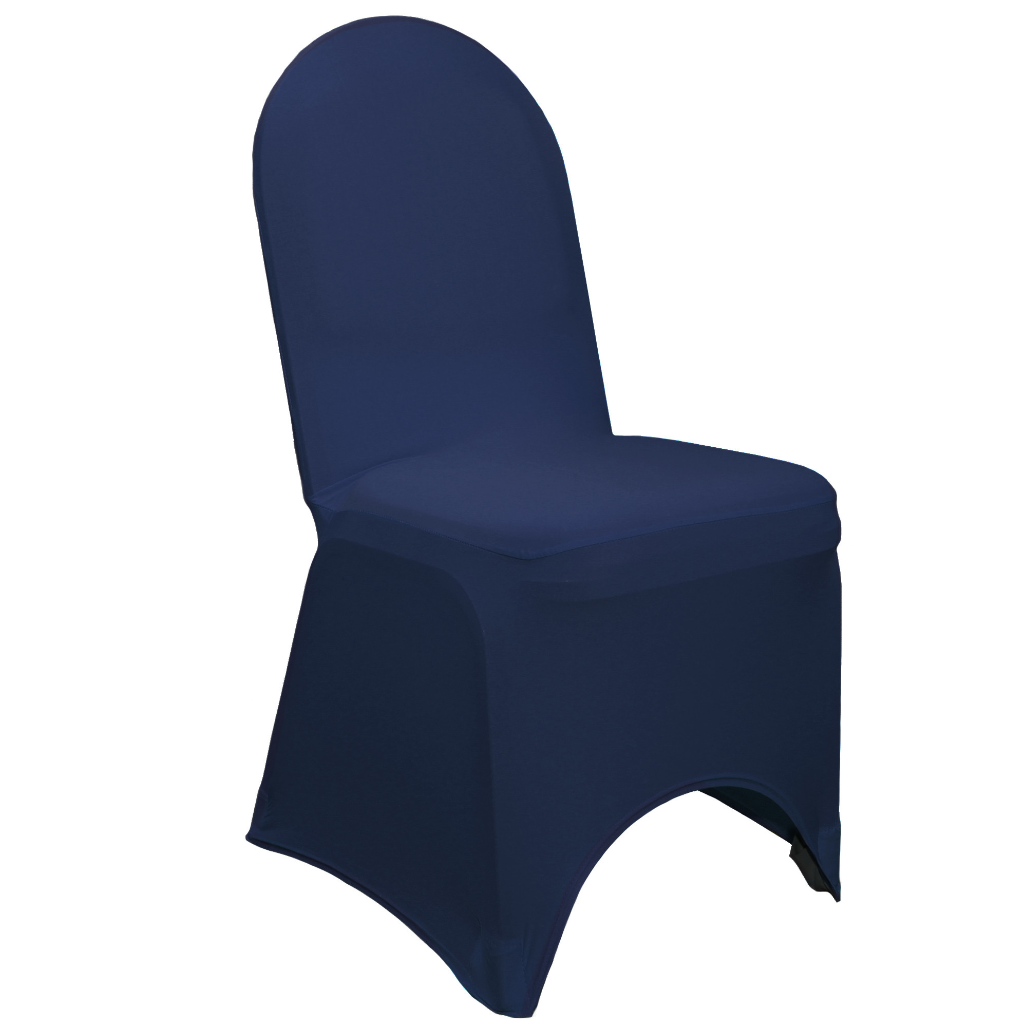 Spandex Chair Covers Navy Blue