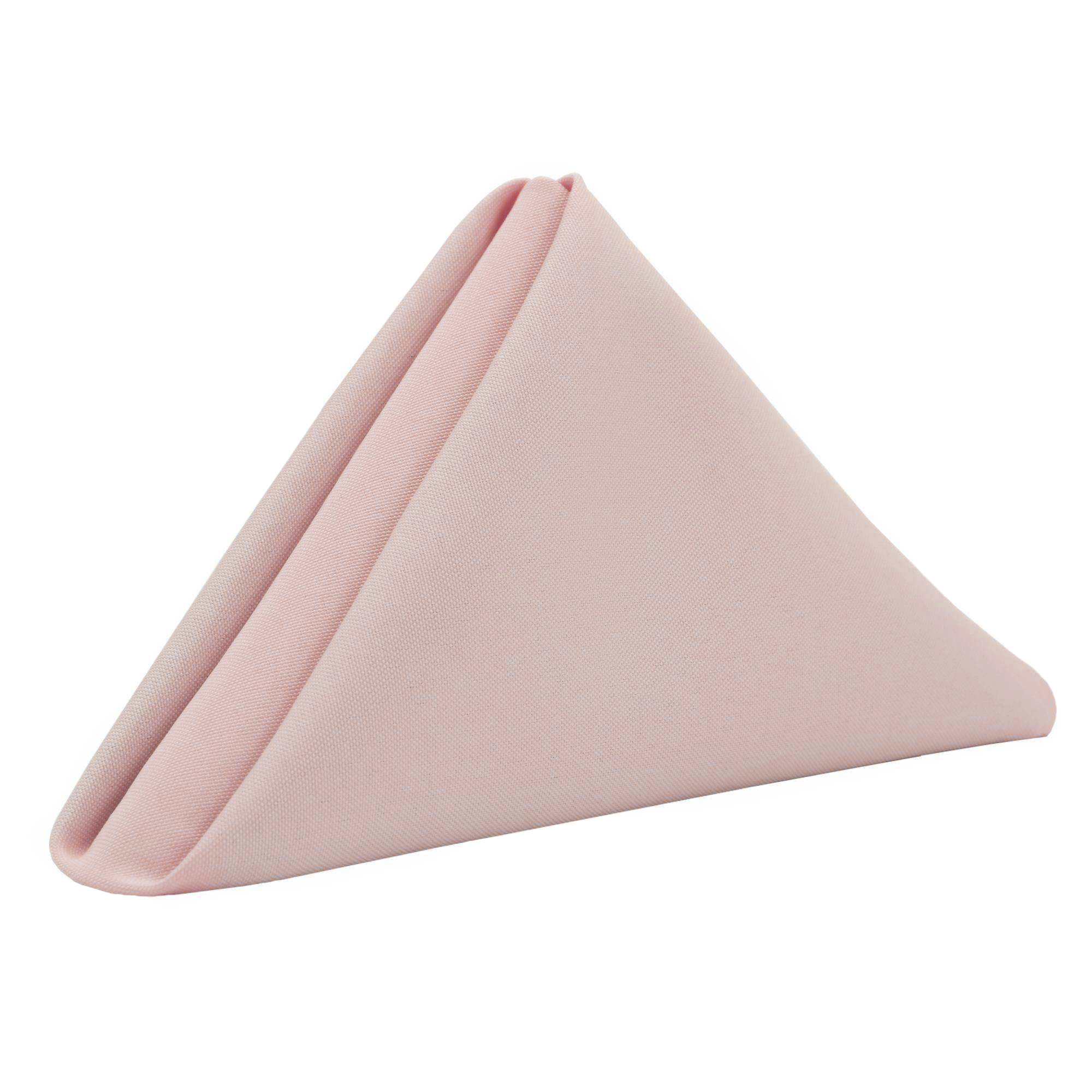 20 inch Polyester Cloth Napkins Blush