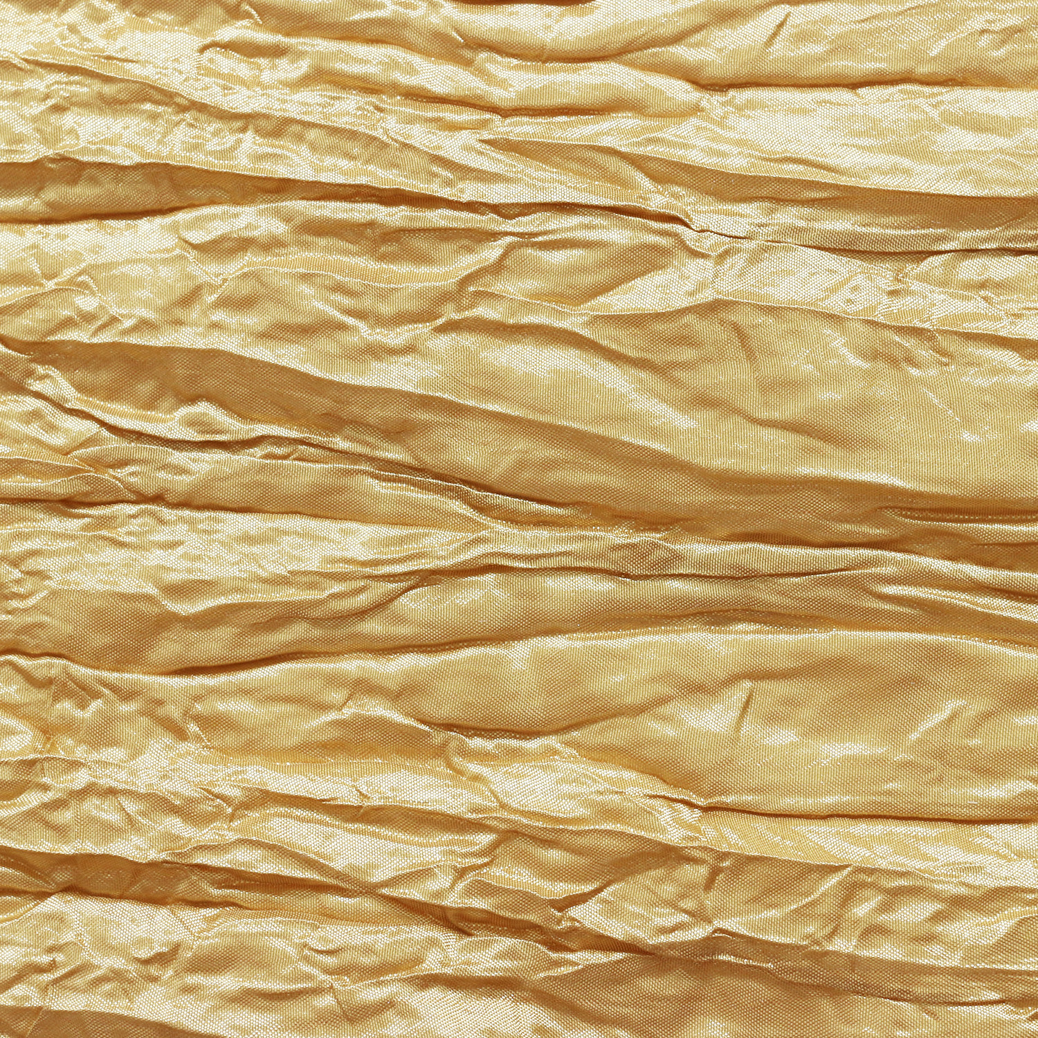 Crinkle Taffeta Gold Swatch