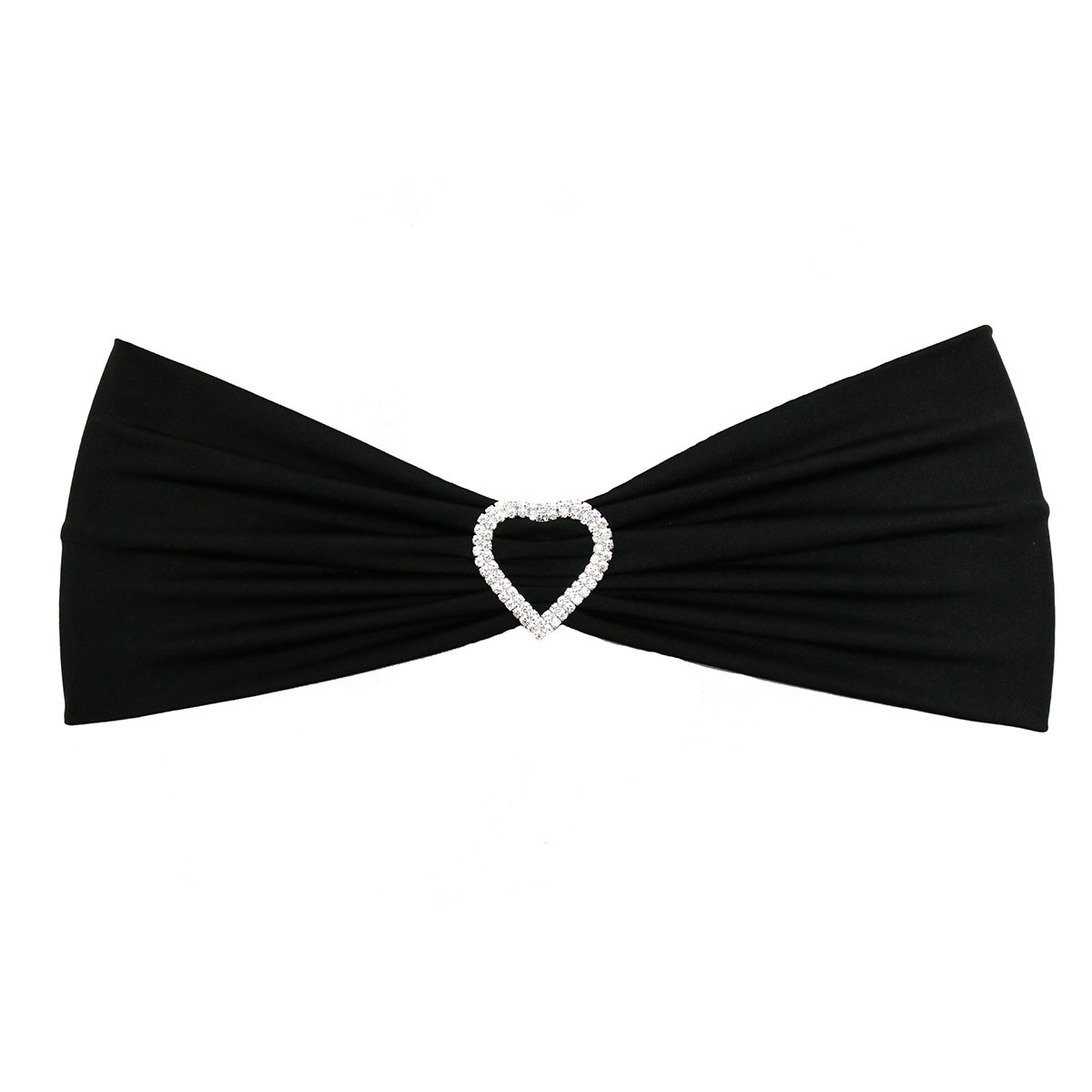 Heart Rhinestone buckle wedding